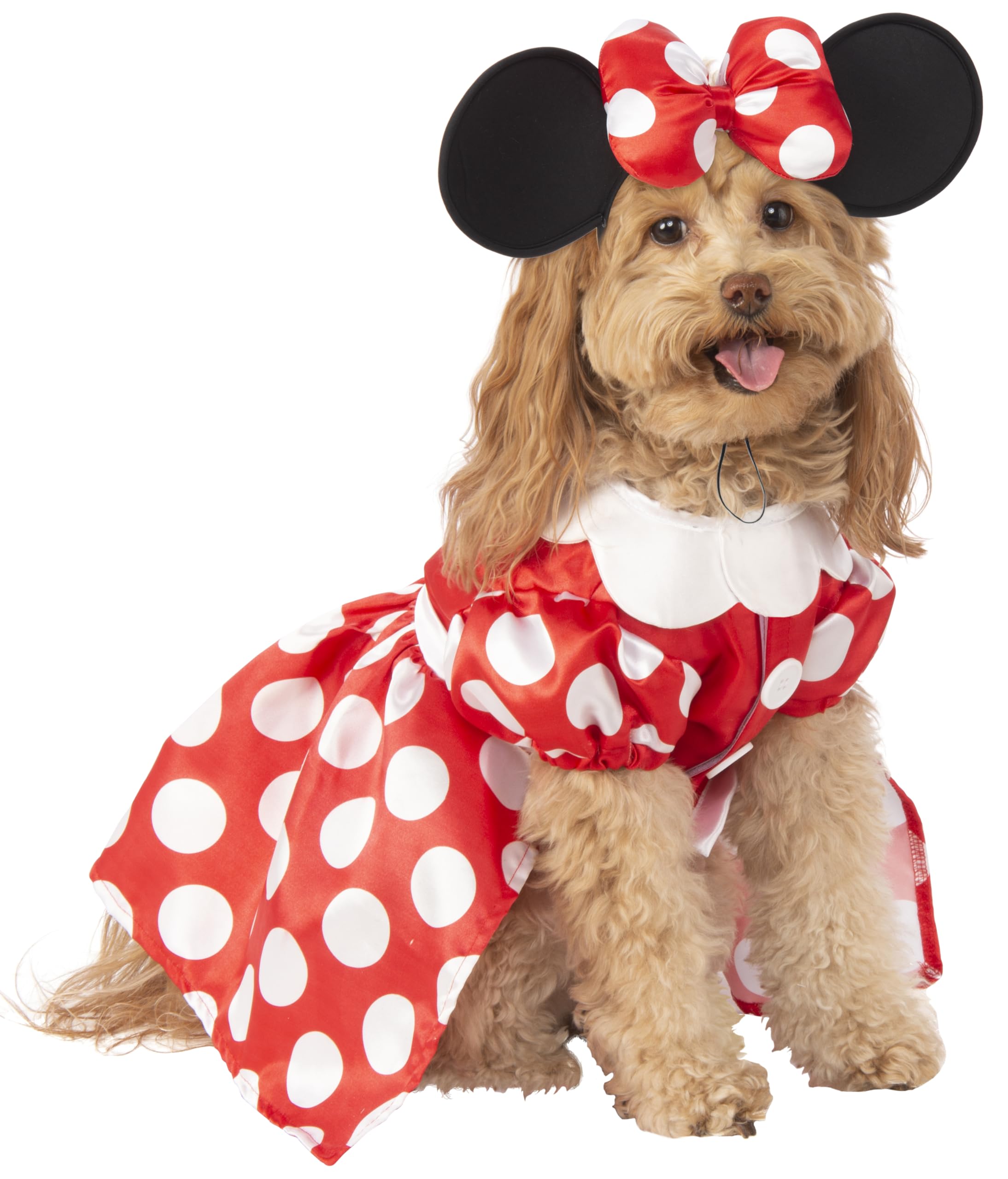 Disney: Minnie Mouse Pet Costume for For Dogs or Cats by Rubies, Medium