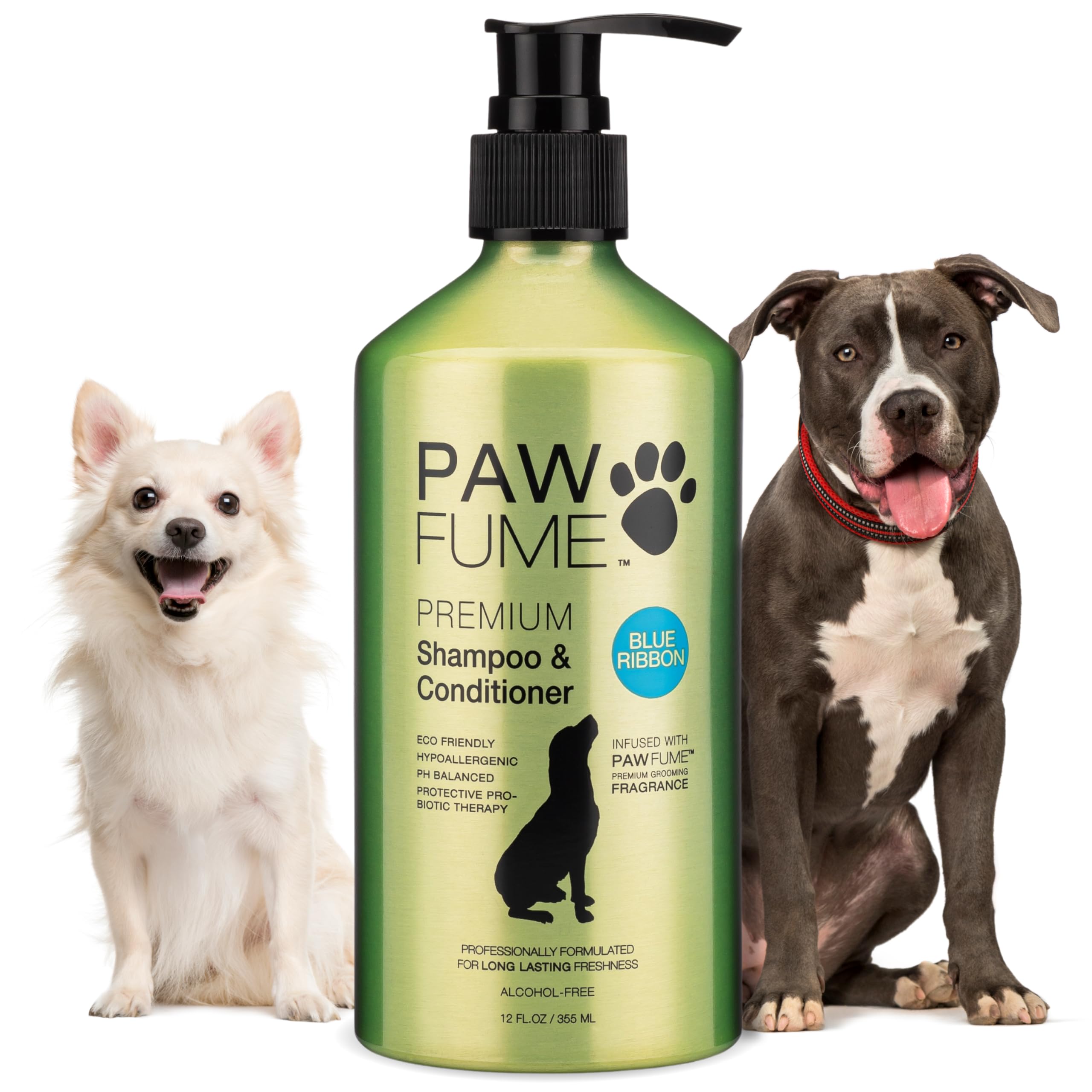 PAWFUME Skin & Coat Detangler Spray for Dogs, 1-Pack - Soothe Dry, Itchy Coats Quickly - Non-Toxic Chamomile & Oat Formula, Esse