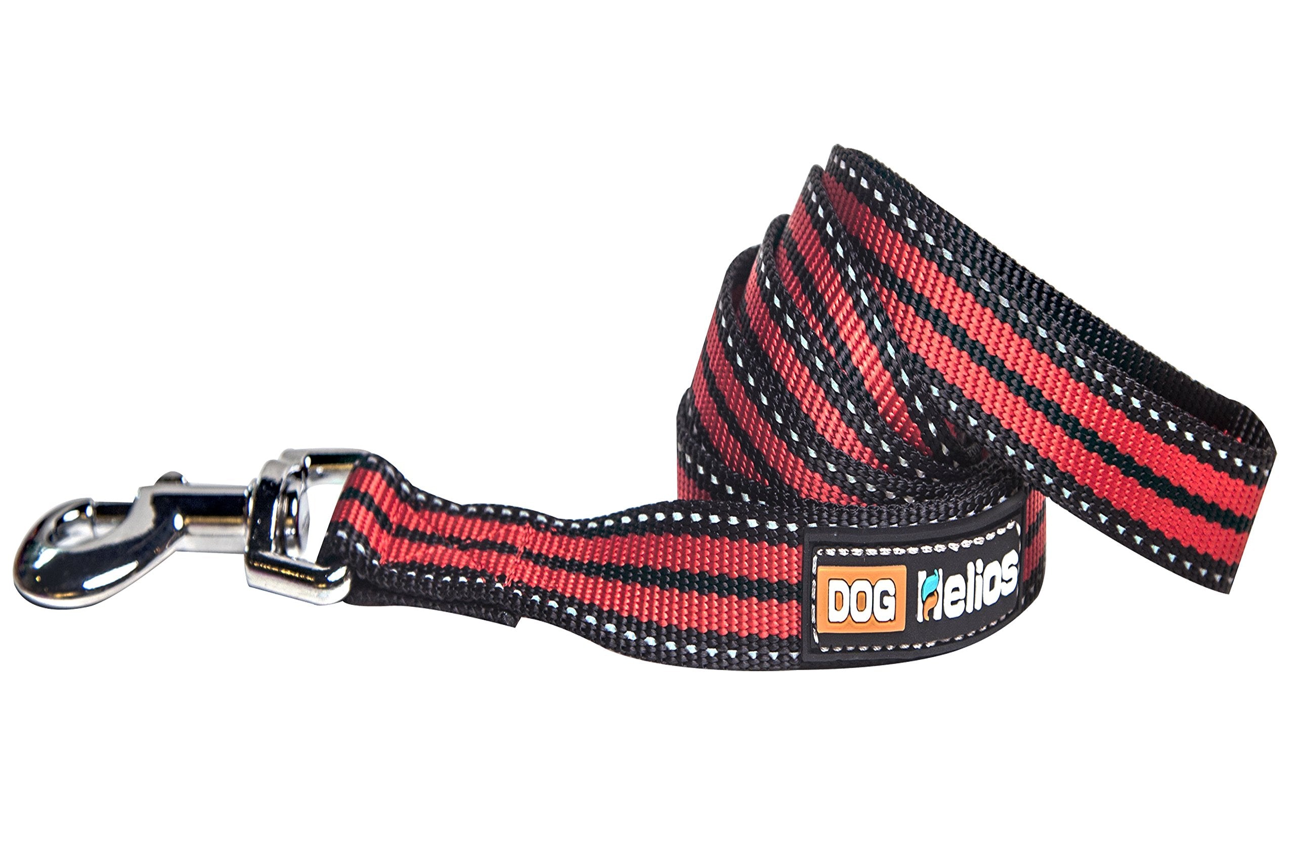 DOGHELIOS 'Journey Wander' Chest Compressive Sporty Adjustable Travel Pet Dog Harness and Leash Combination, Medium, Pink