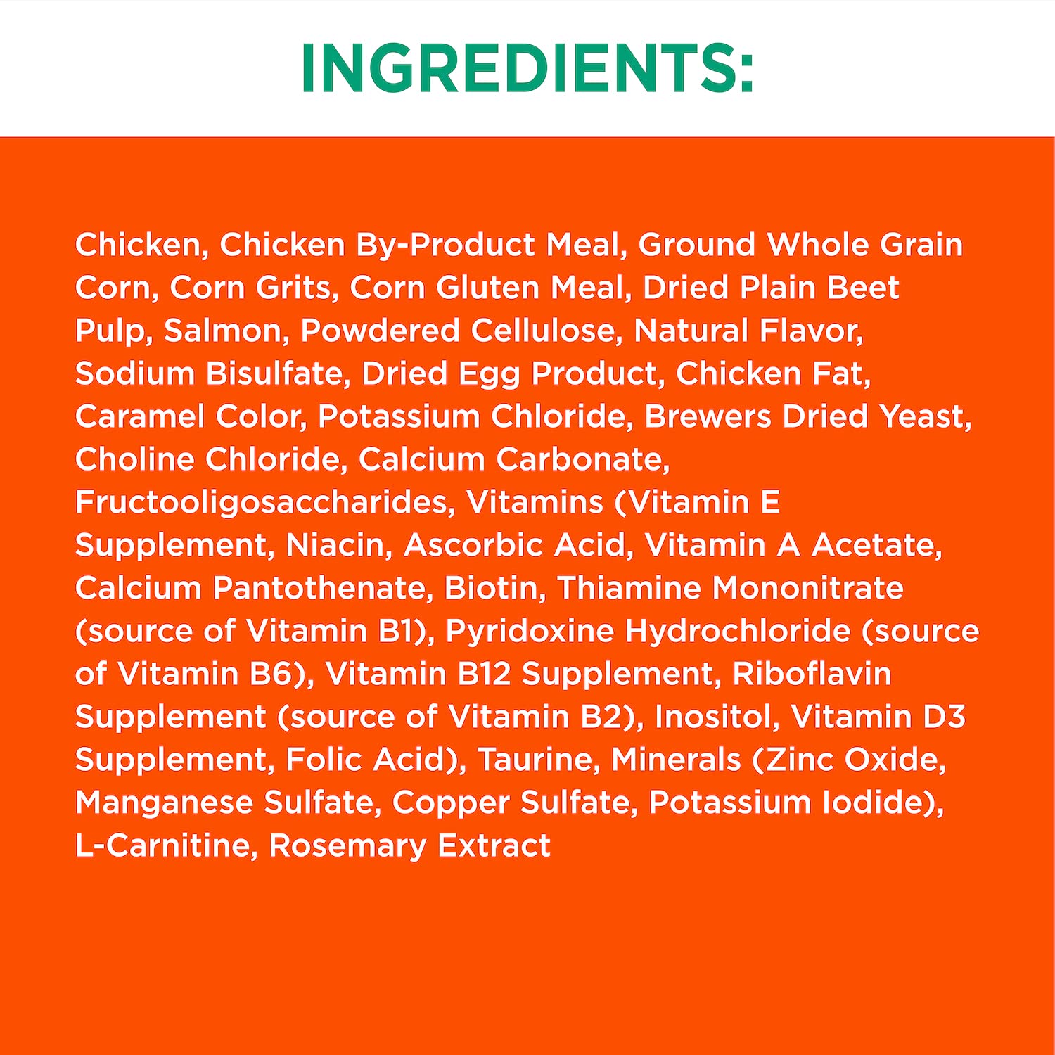 IAMS Proactive Health Adult Hairball Care Dry Cat Food with Chicken and Salmon, 3.5 lb. Bag