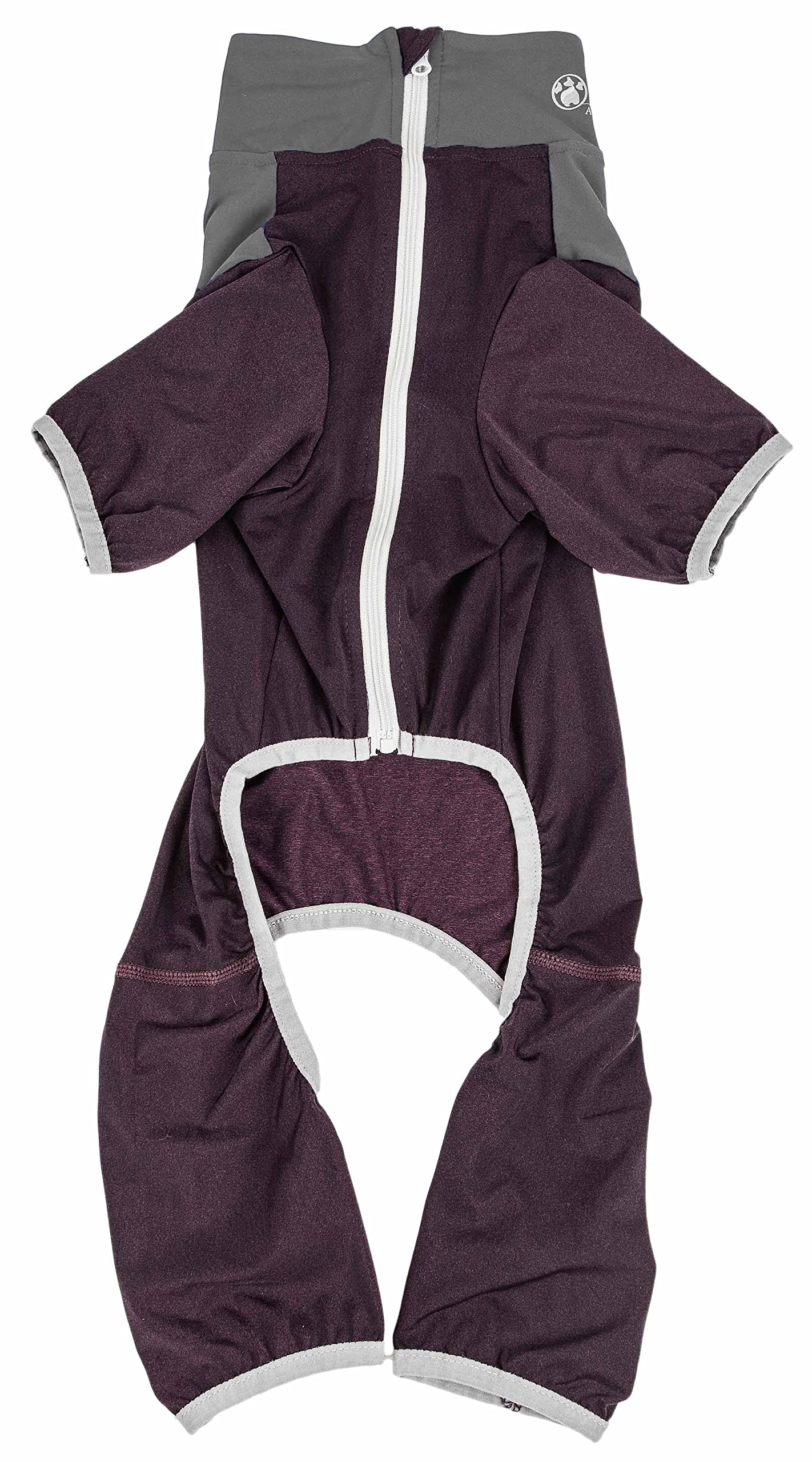 Pet Life Active Embarker Heathered Performance 4-Way Stretch Two-Toned Full Body Warm Up(D0102H70WAW.)