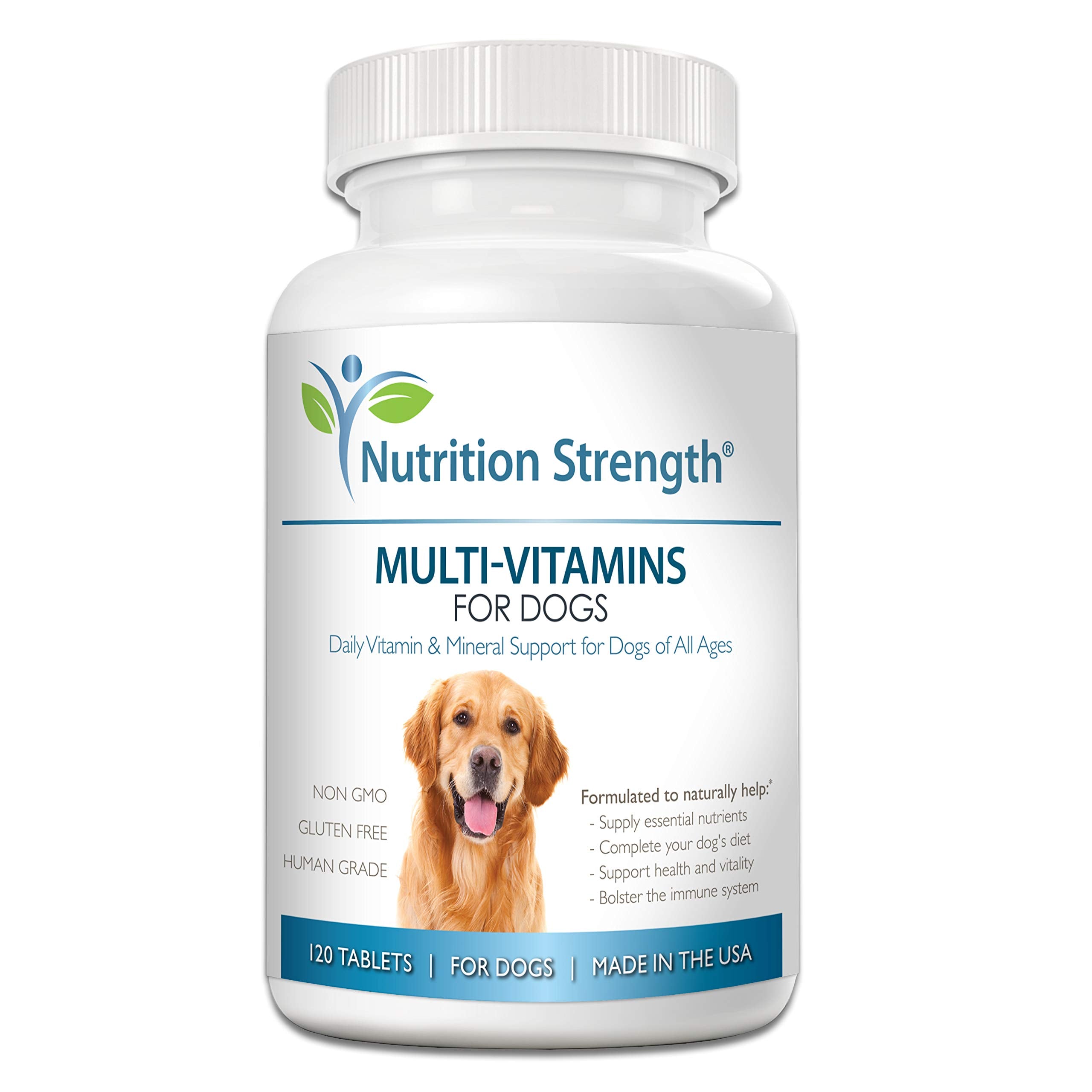 Nutrition Strength Multivitamins for Dogs, Daily Vitamin and Mineral Support, Nutritional Dog Supplements for All Canine Breeds 