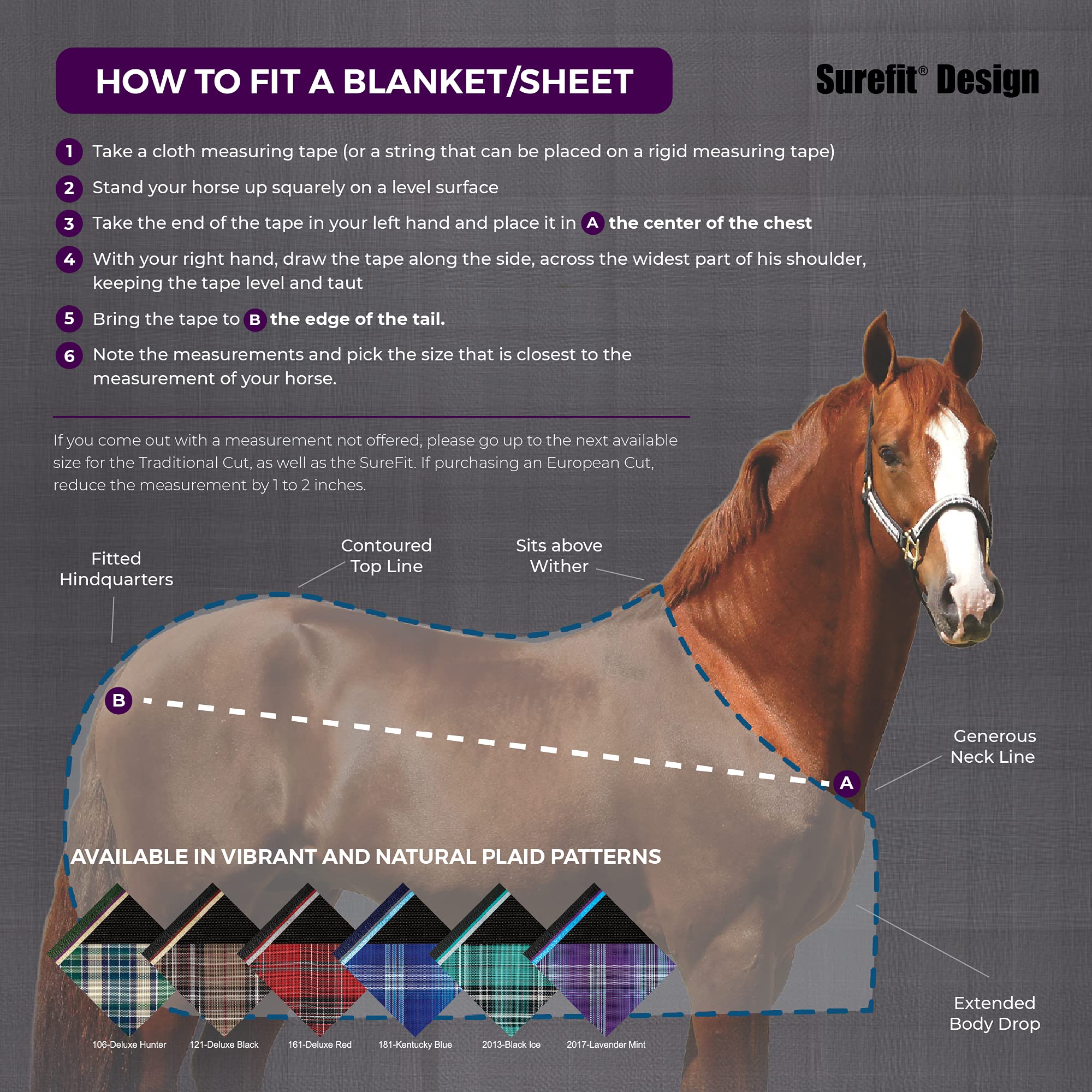 Kensington Breathable And Uv Protective Sheet Surefit All Season Protection For Horse - 72'', Imperial Jade