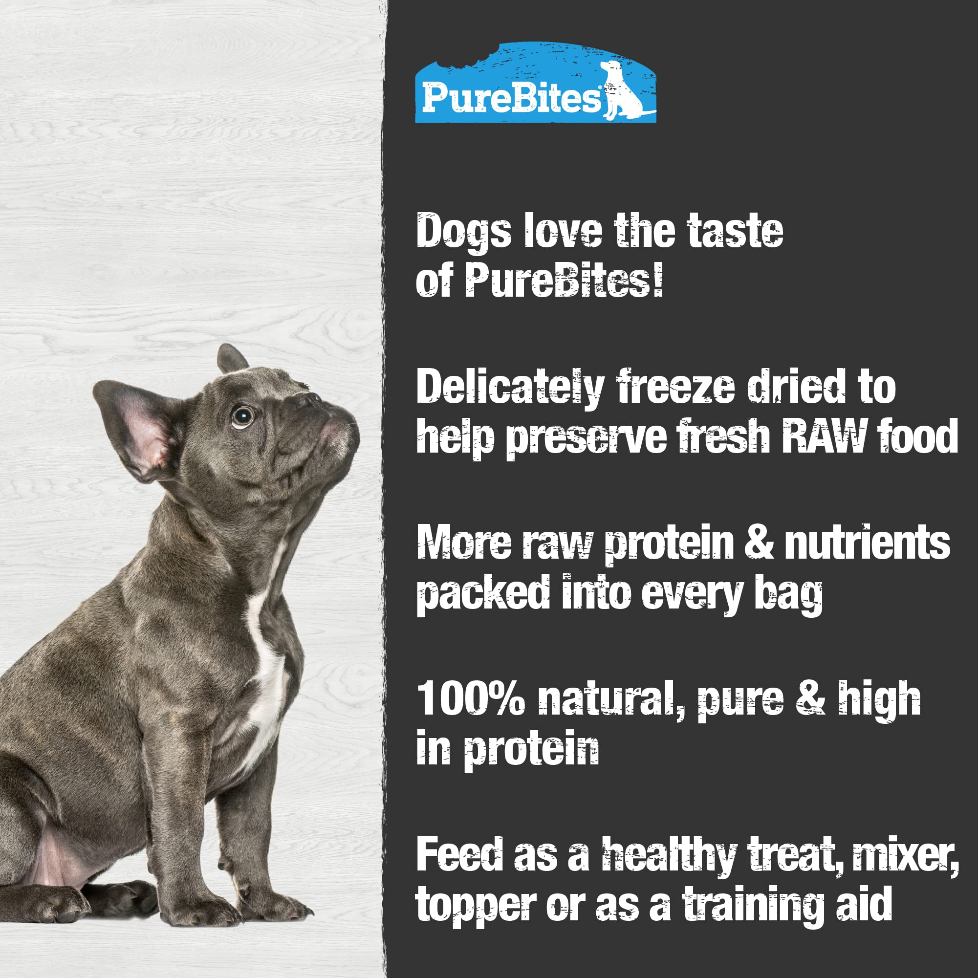 PureBites Lamb Liver Freeze Dried Dog Treats3
