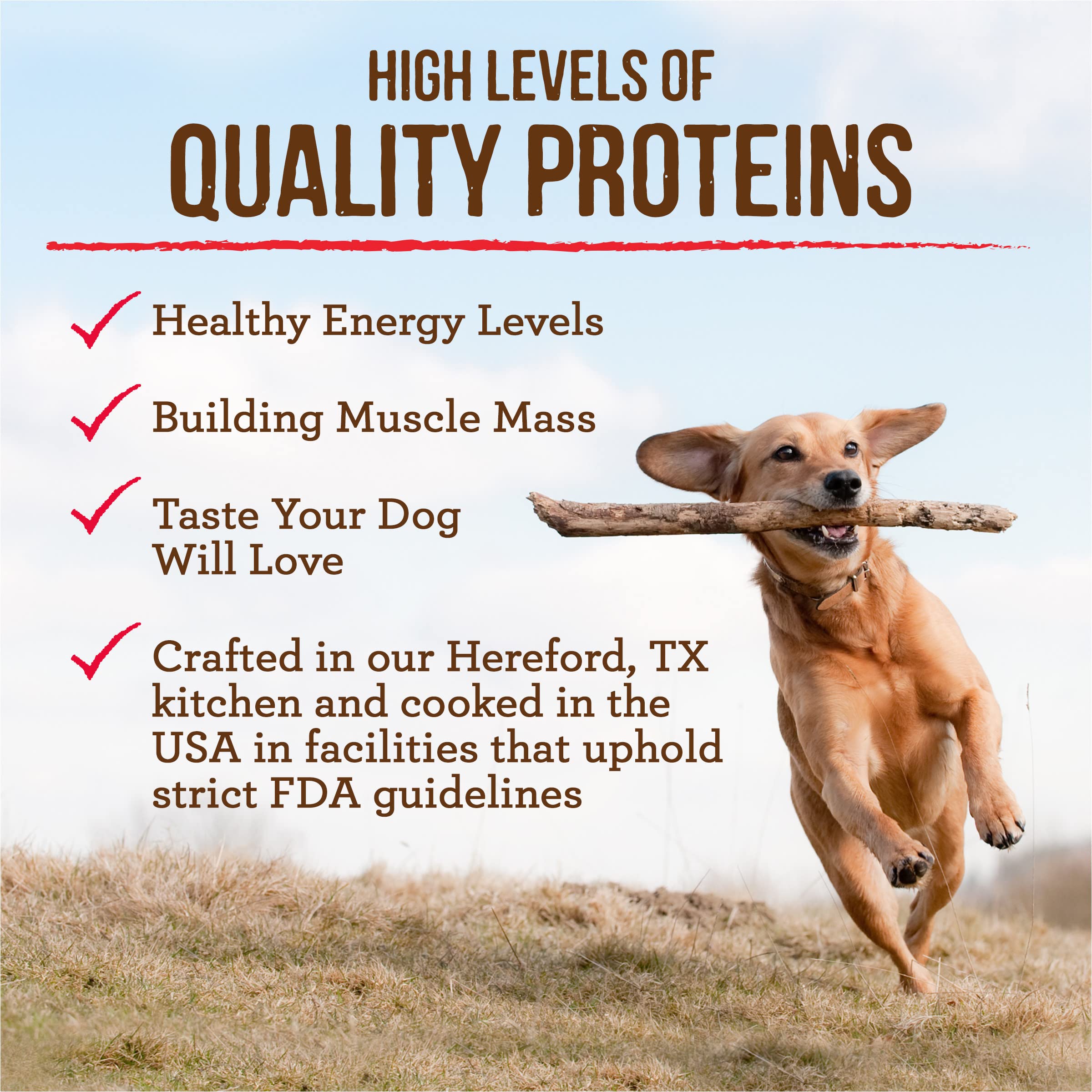 Merrick Kitchen Comforts Wet Dog Food Gravy, Variety Pack Real Meat and Brown Rice Dog Food with Grains - (Pack of 1) 9.5 lb. Ca