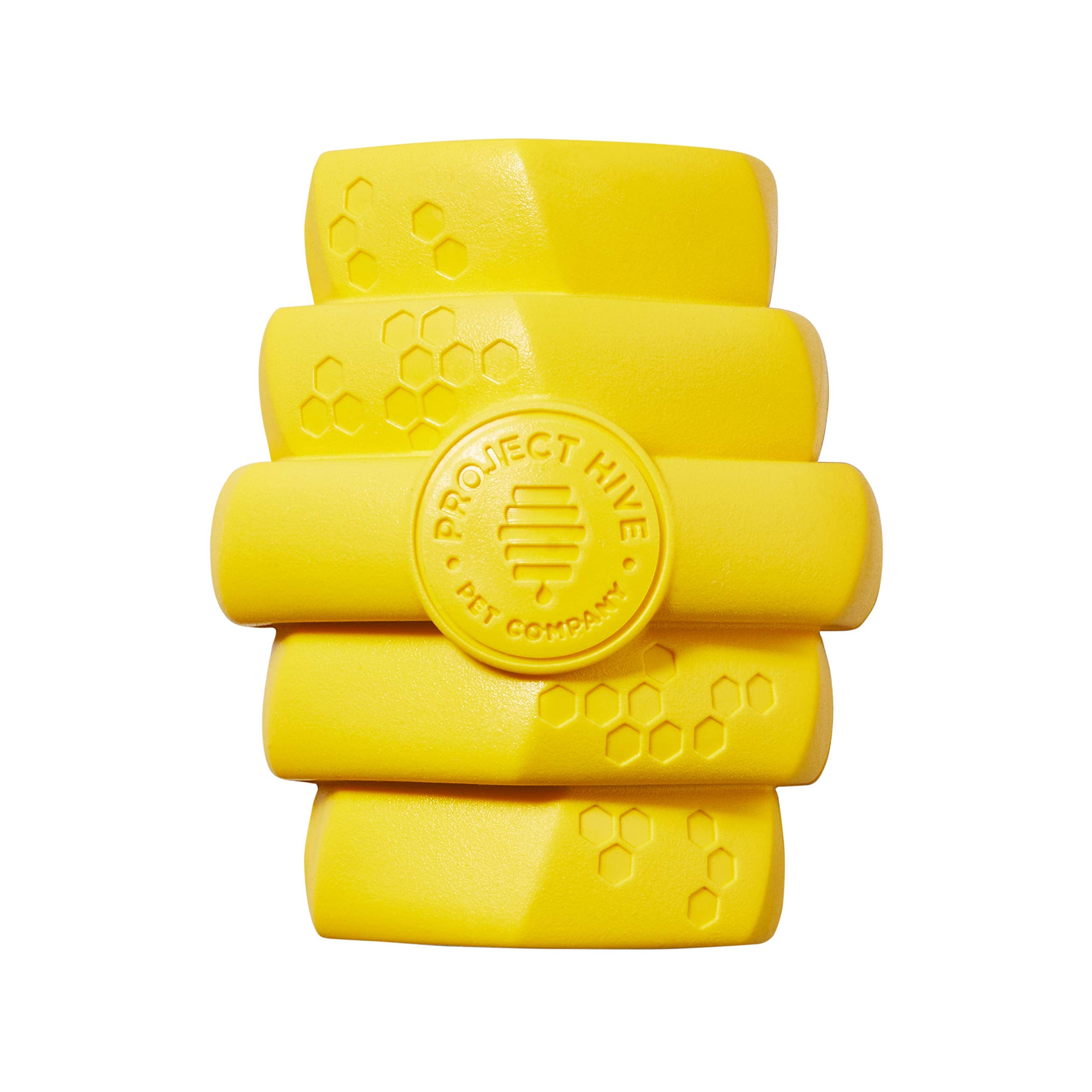 Project Hive Pet Company - Hive Chew Toy For Large Dogs - Dog Chew Toy For Large Breeds - Floats In Water - Durable And Tough - 