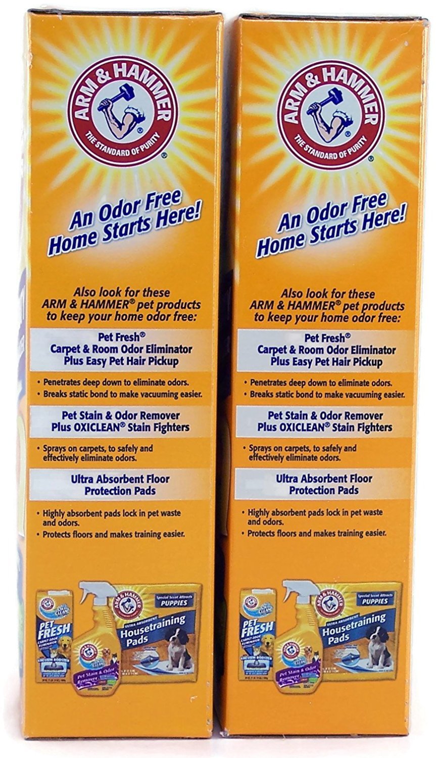 Arm & Hammer Double Duty Cat Litter Deodorizer With Baking Soda 30 Oz (2 Pack)