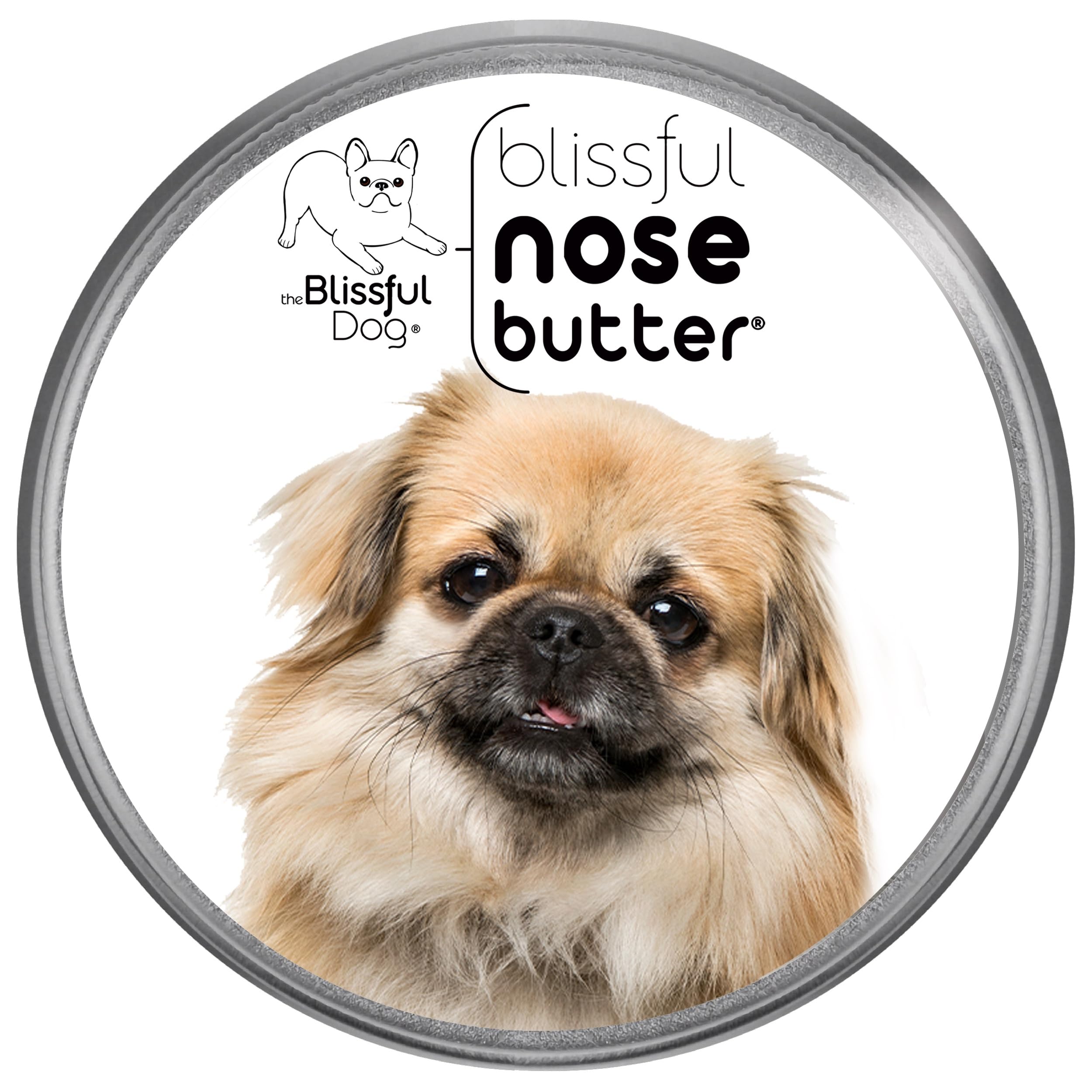 The Blissful Dog Tibetan Spaniel Unscented Nose Butter - Dog Nose Butter, 1 Ounce