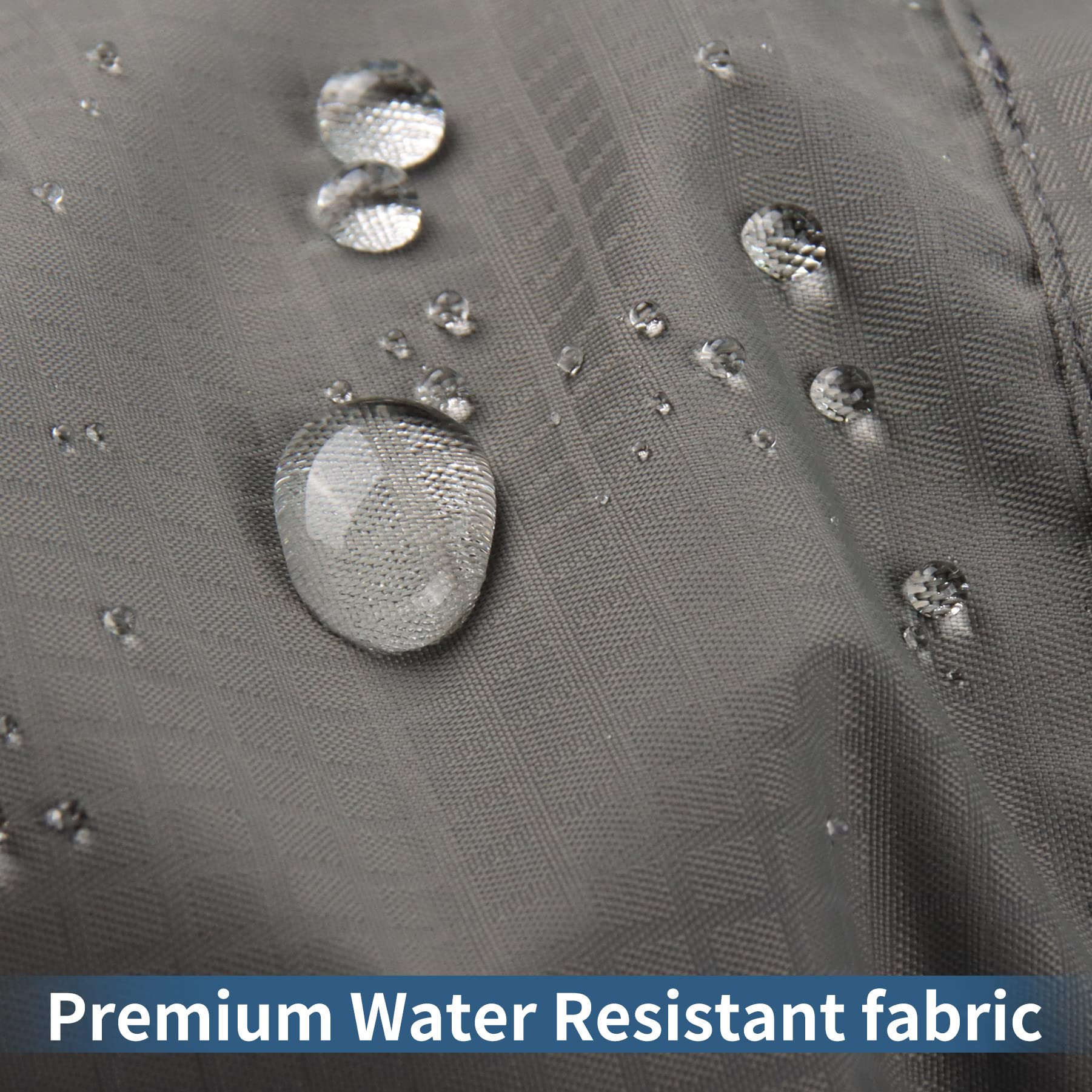 Joydaog Premium Dog Raincoat With Hood For Medium Dogs,Outdoor Sports Waterproof Dog Rain Jacket,Puppy Raincoat With Pockets,Gre