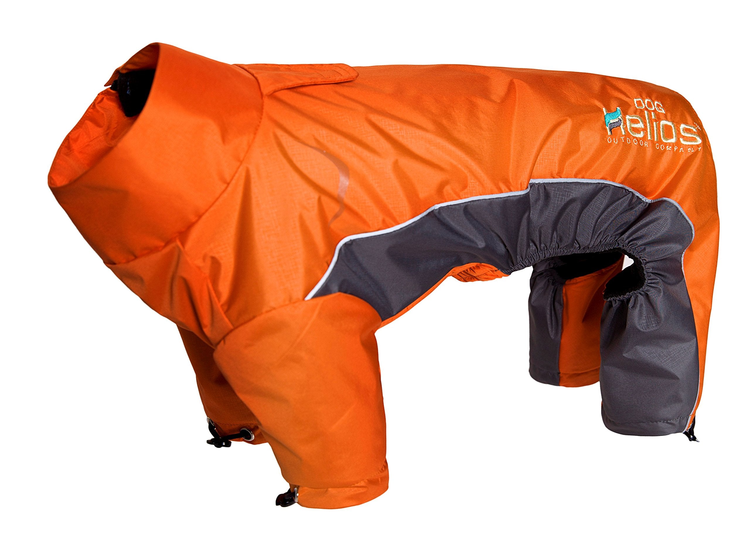 DOGHELIOS Blizzard Full-Bodied Comfort-Fitted Adjustable and 3M Reflective Winter Insulated Pet Dog Coat Jacket w/ Blackshark