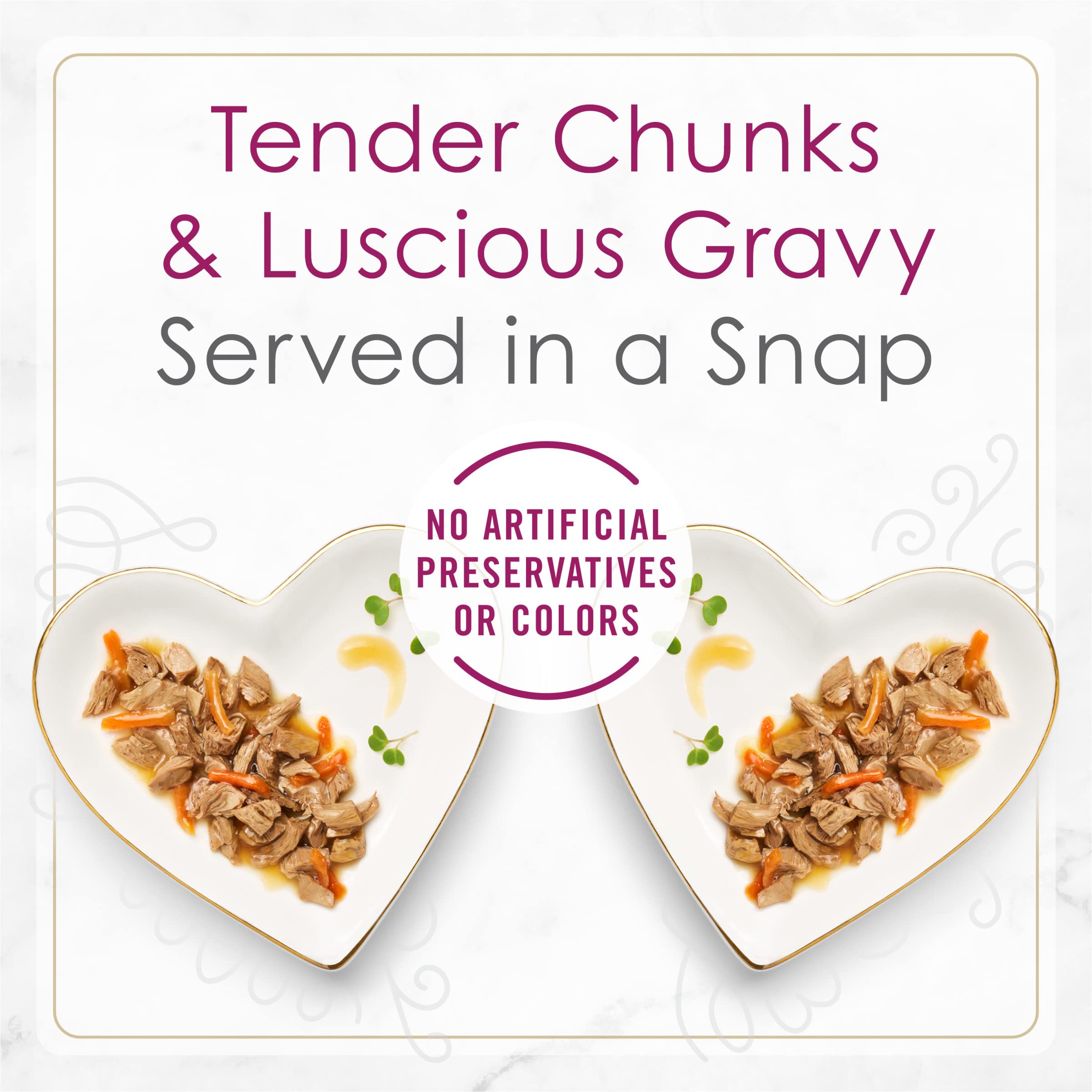 PURINA Fancy Feast Gourmet Gravy Wet Cat Food, Tender Beef with Carrots, 12 Pack (2.8 oz. Tubs)