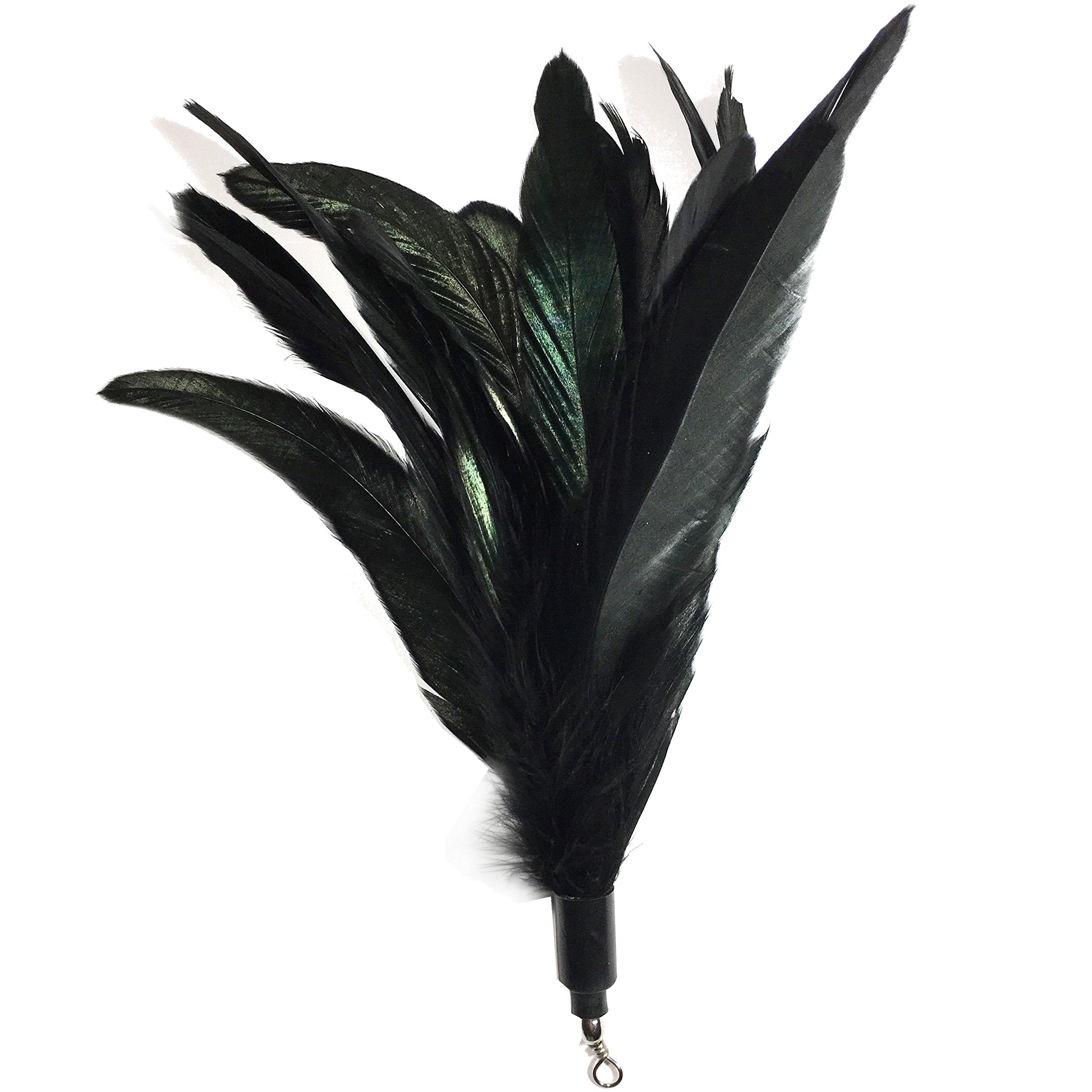 Pet Fit For Life 7 Piece - Plus Bonus - Replacement Feathers And Soft Furry For Interactive Cat And Kitten Toy Wands