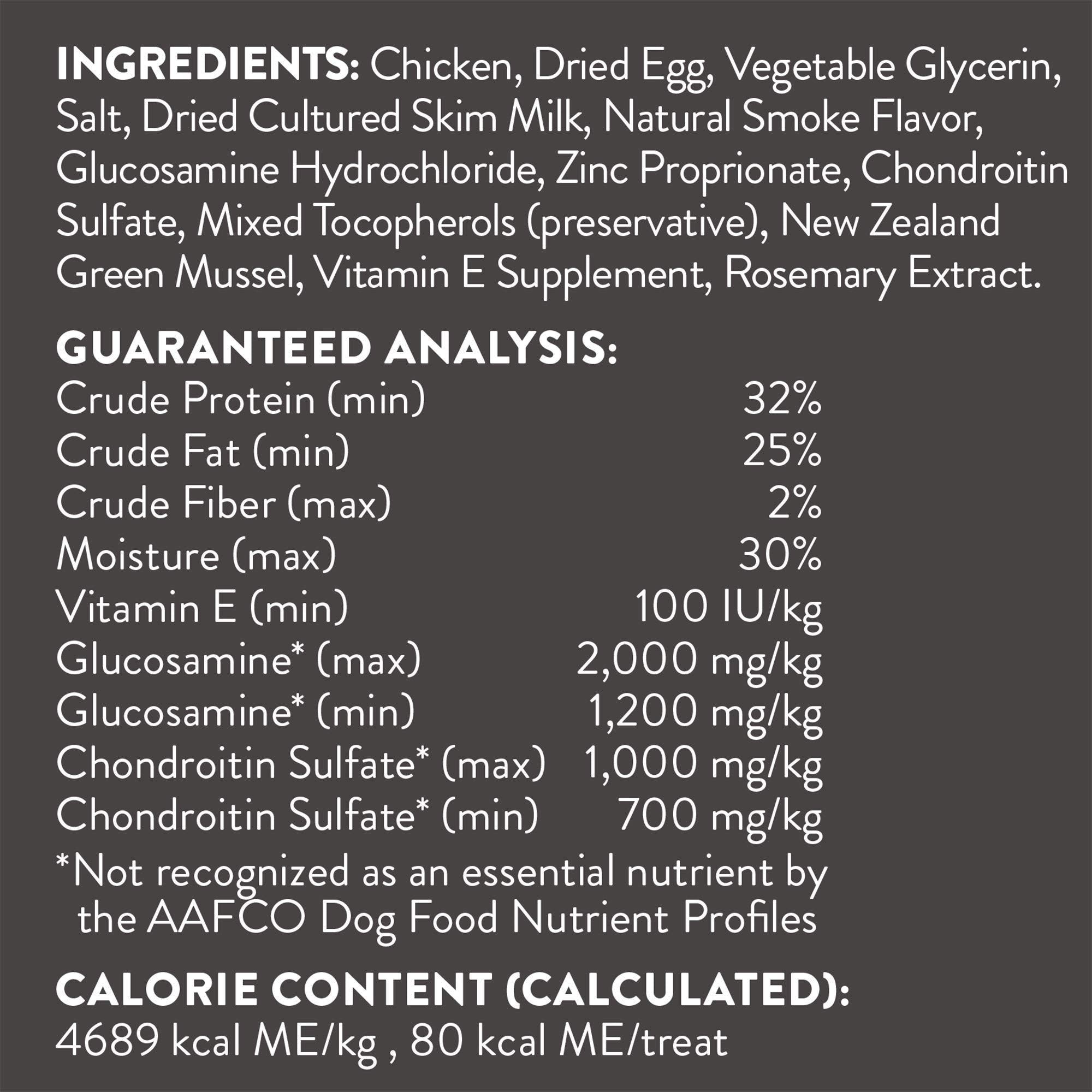 Dogswell Grain-Free Hip and Joint Chicken Grillers for Dogs, 12 oz. Model: 842185