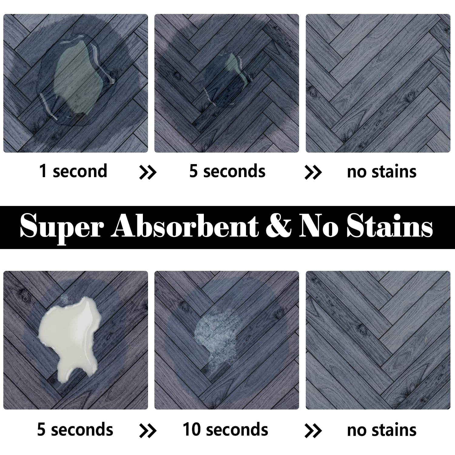 Dog Food Mats for Floors Absorbent, Pet Cat Food Mat - Quick Dry Dog Bowl Mats for Food and Water, Eco-Friendly Boho Pet Supplie
