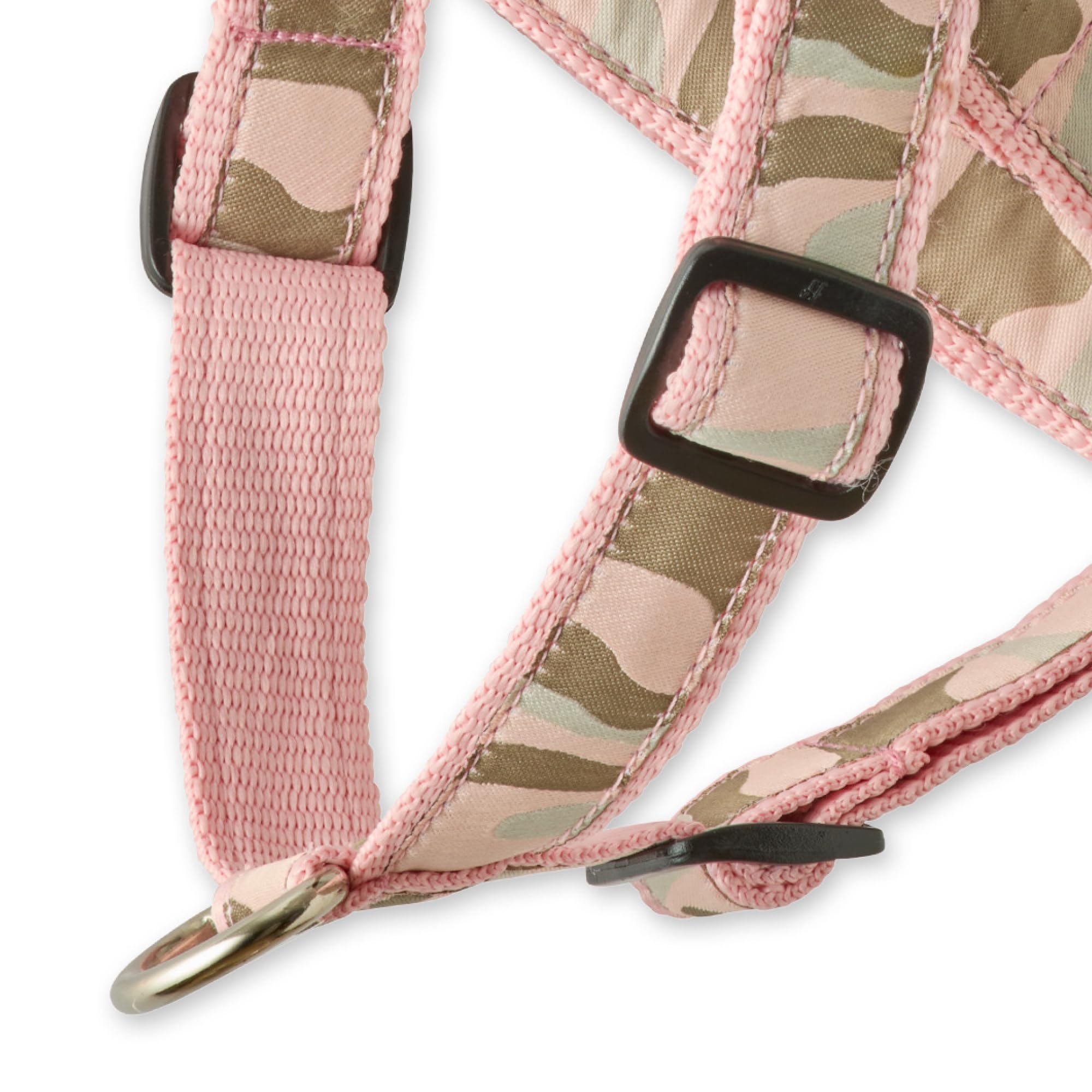 Pet Passion Remy - The Recycled Ribbon Harness, Pink Camo, Small