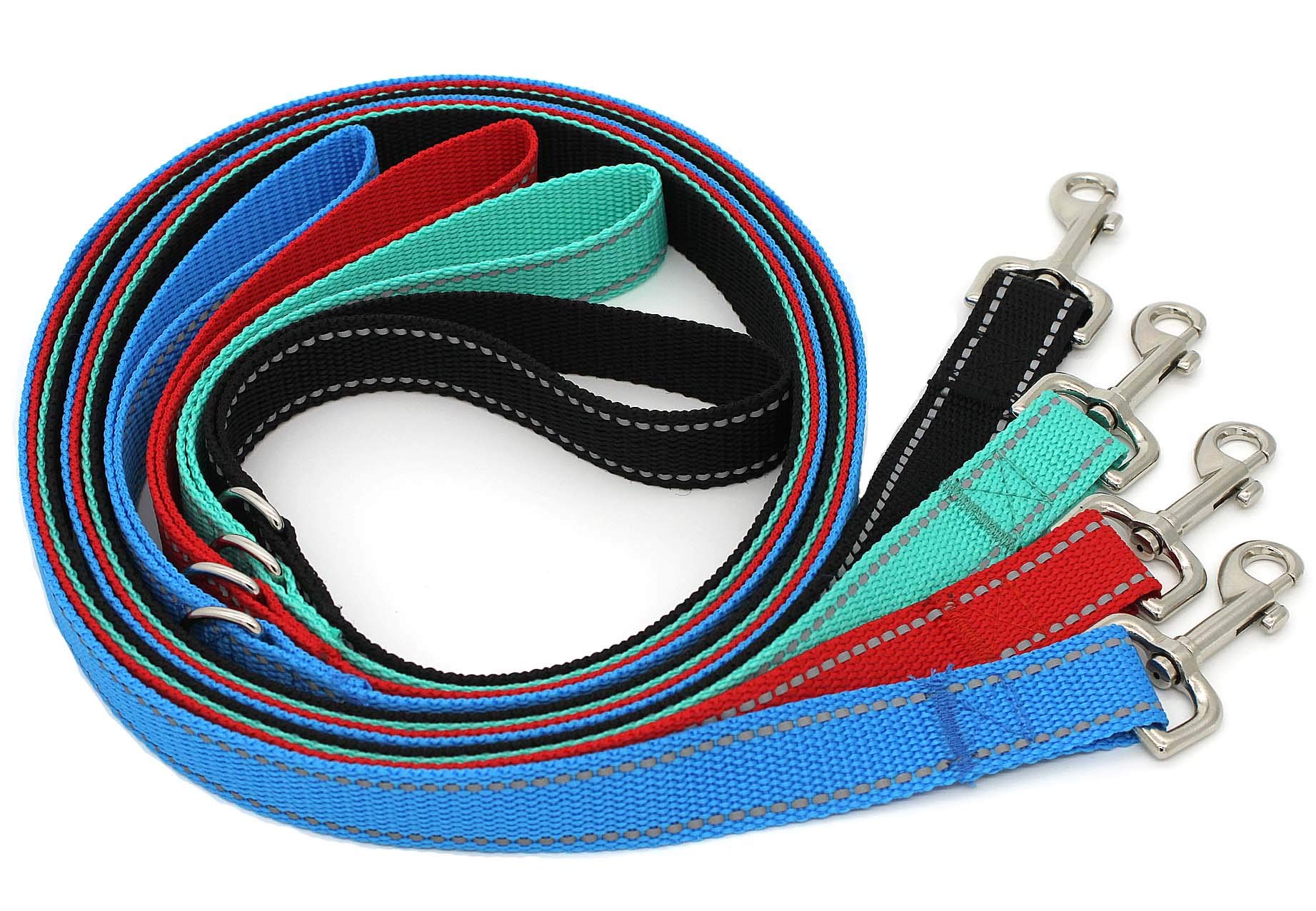 Sunnq 6Ft Reflective Dog Leash For Large&Medium And Small Dogs,Nylon Leashes For Walking And Training,6 Foot Leash With D Ring,