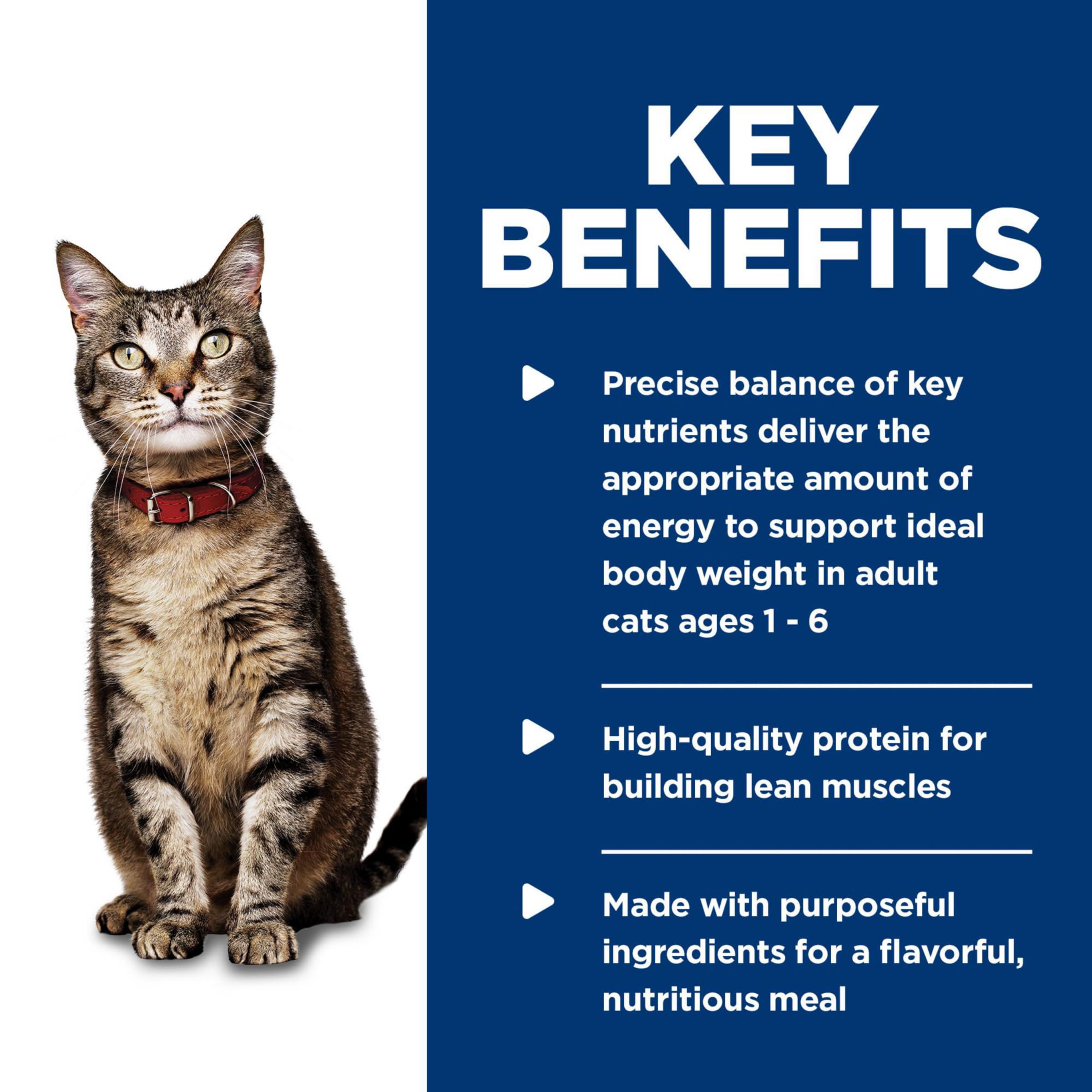 Hills Science Diet Wet Cat Food, Adult, Savory Salmon Recipe, 5.5 oz. Cans, (Pack of 24)