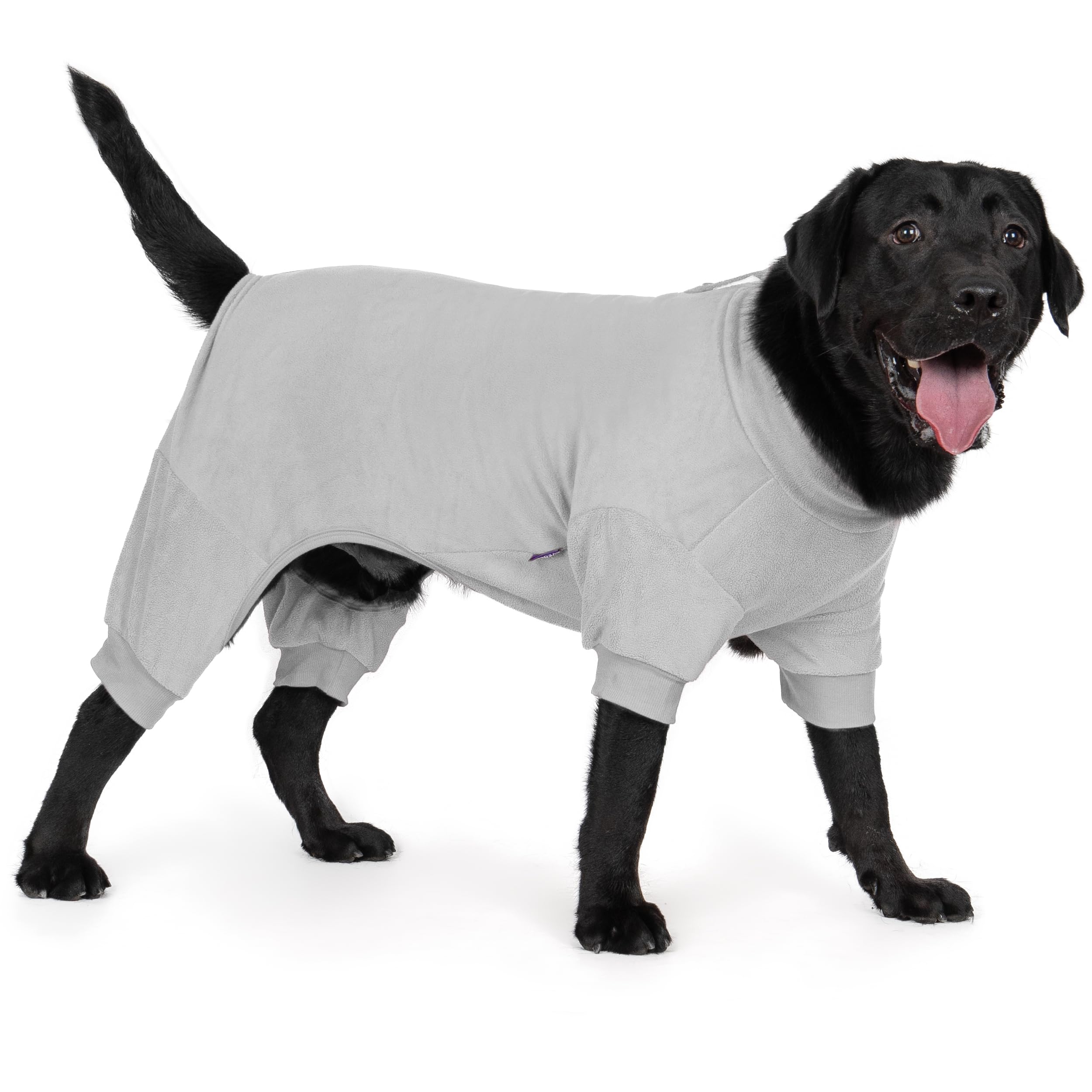 Cyeollo Fleece Dog Pajamas Thermal Dog Onesie Stretchable Large Dog Pjs Jumpsuit Warm Coat Dog Pajamas For Large Sized Dogs Girl