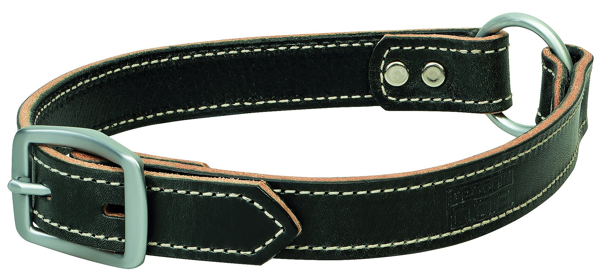 Terrain D.O.G. Bridle Leather Ring-In-Center Dog Collar