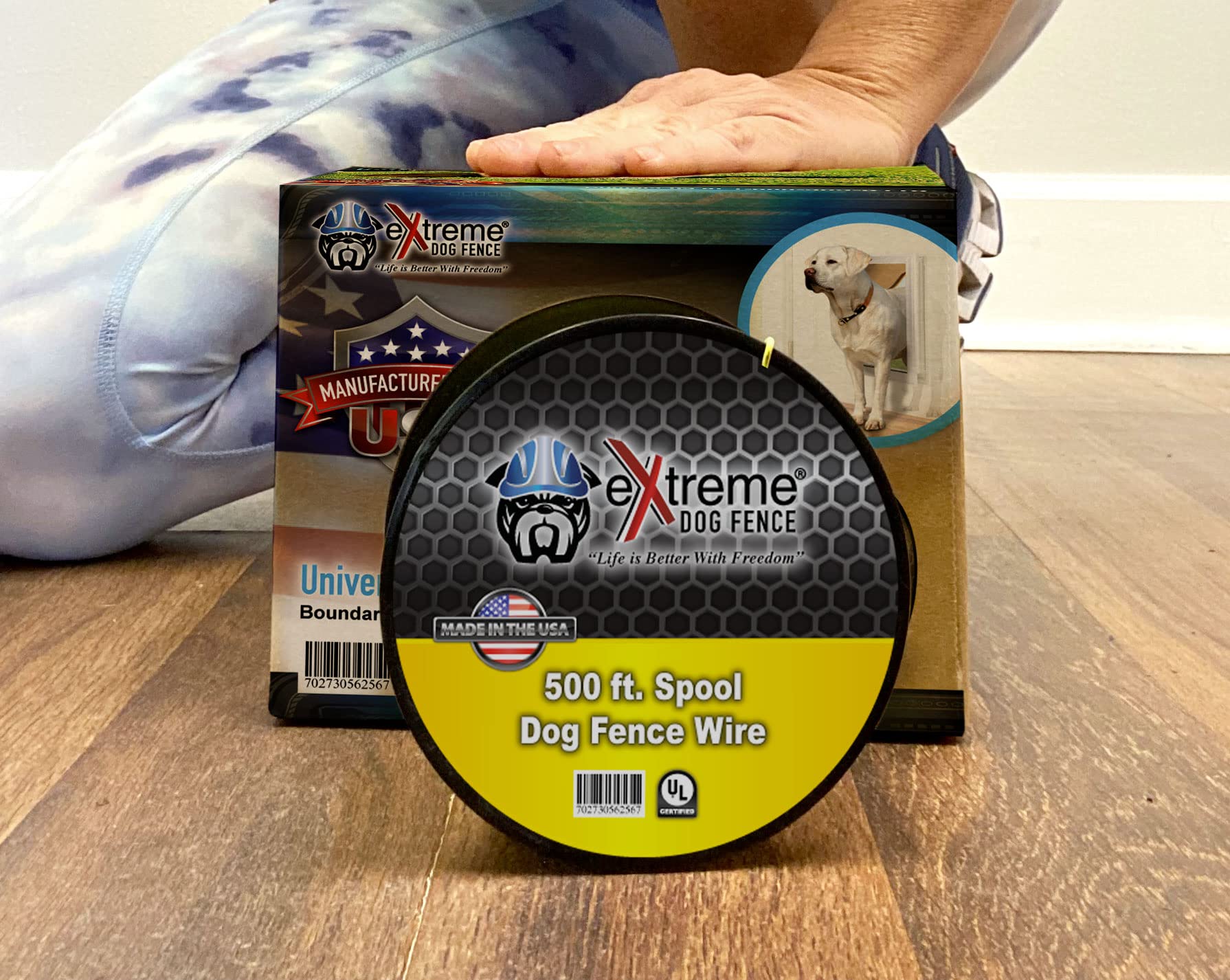 Best Usa Dog Fence Wire Compatible With Petsafe, Extreme Dog Fence, And All Other Underground Dog Fences (500 Feet) (500 Ft)