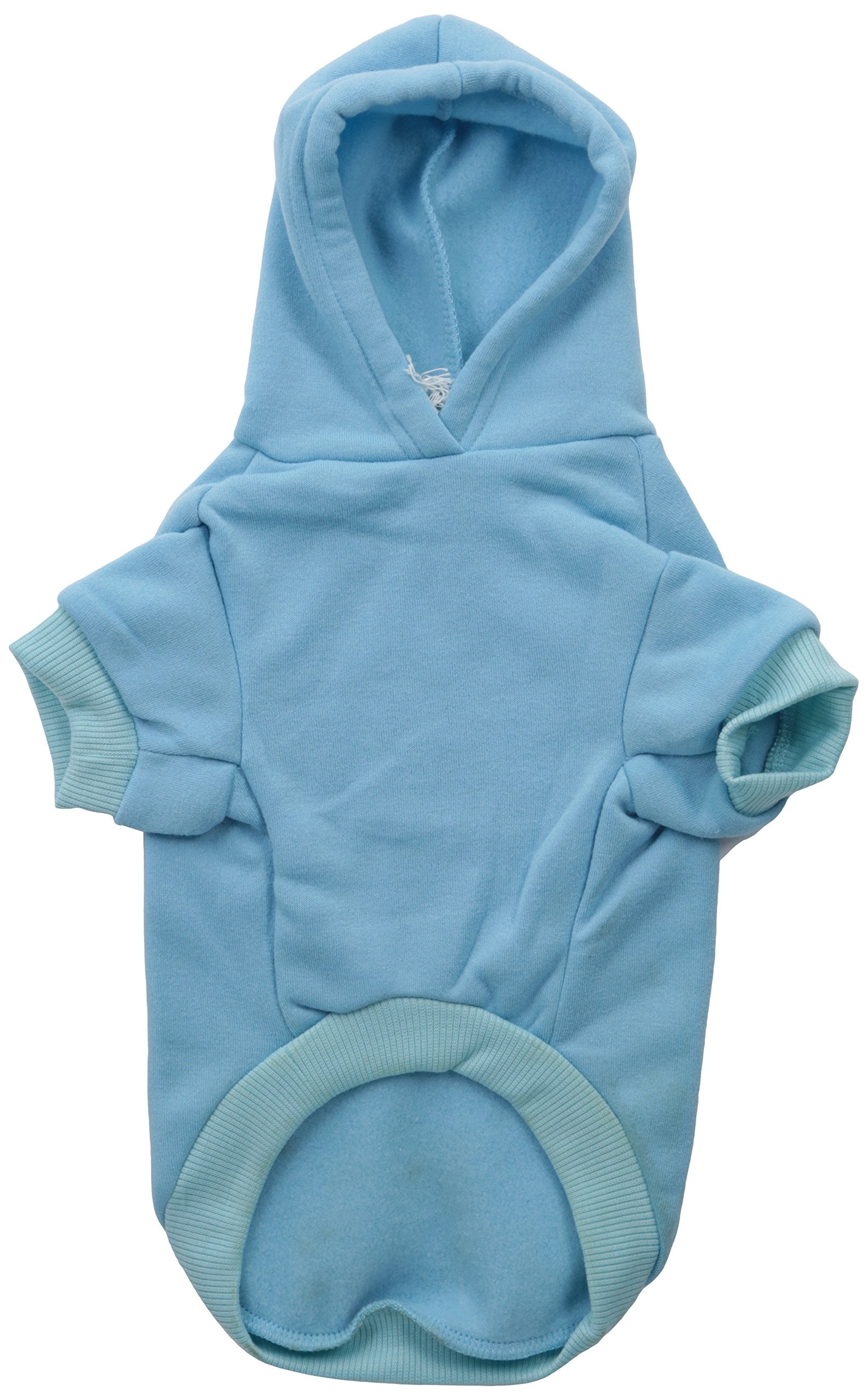 Mirage Pet Products 14-Inch Merry Christmas Rhinestone Hoodies, Large, Baby Blue
