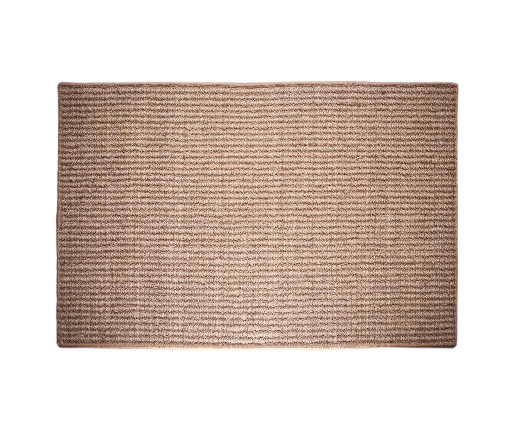MATS AVENUE DOOR MATS AT YOUR DOOR STEP Cat Sleeping Mat Cum Scratch Mat in Natural Coir with Rubber Backing and Wool End Lockin