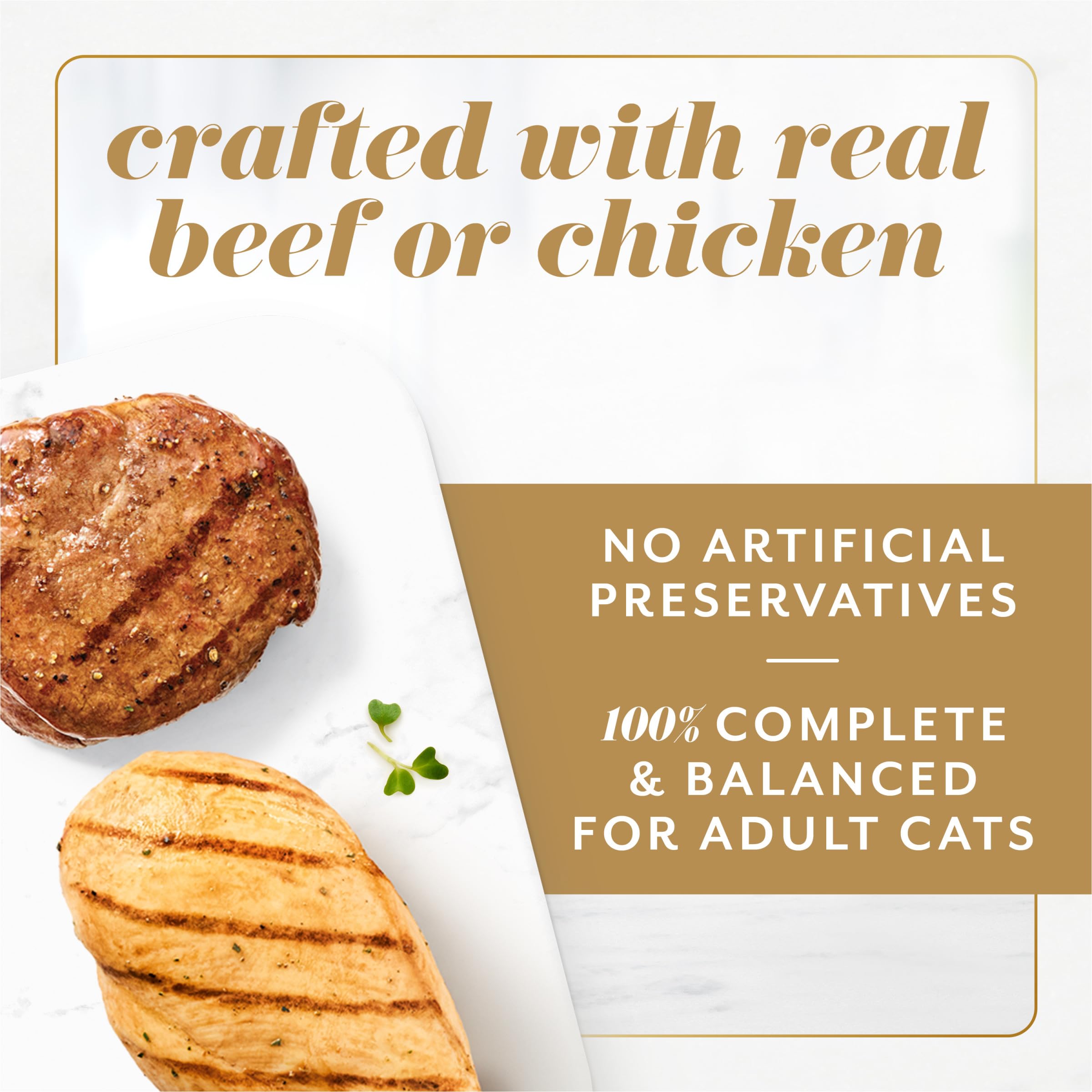 Fancy Feast Gems Pate Cat Food Mousse Chicken or Beef and a Halo of Savory Gravy Wet Cat Food Variety Pack - (1) 8 ct. Boxes - 8