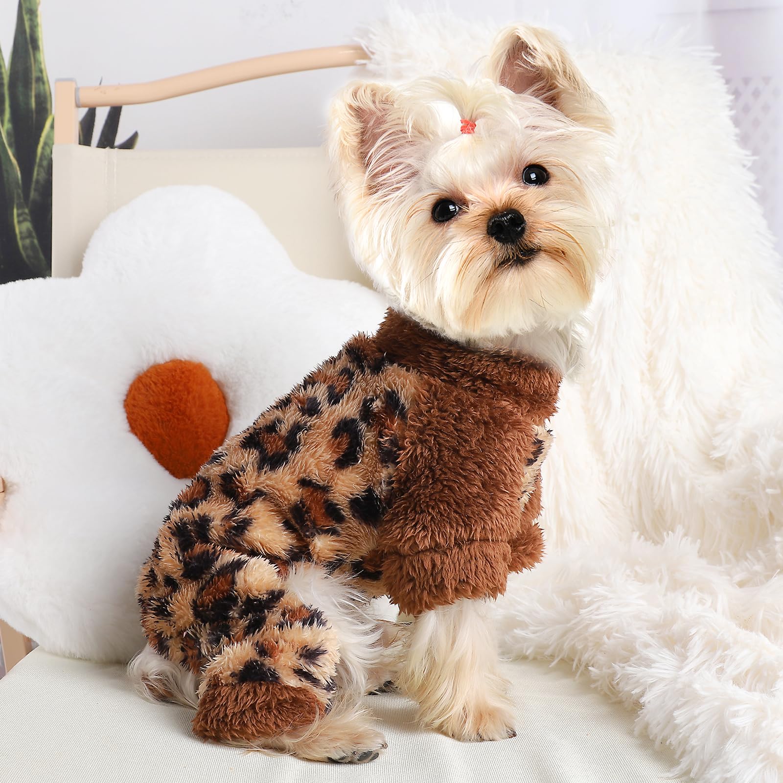 Dog Clothes Spring Dog Pajamas for Small Dogs Girl Boy XXS Pet Clothes for Chihuahua Yorkie Teacup Dog Sweaters Onesie Pet Jumps