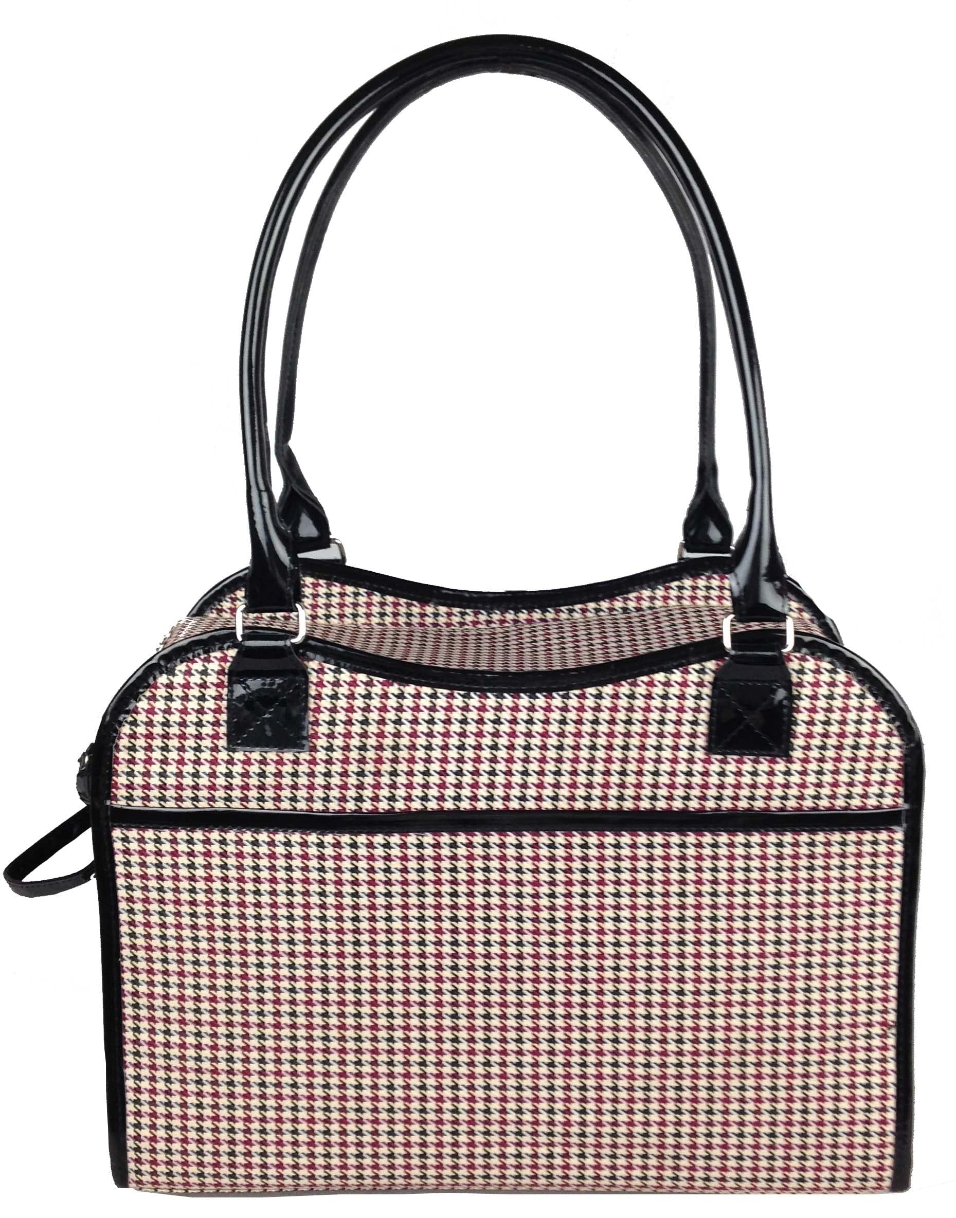 Pet Life Exquisite Handbag Cat And Dog Carrier - Fashion Pet Carrier And Dog Purse For Small And Medium Dogs And Cats