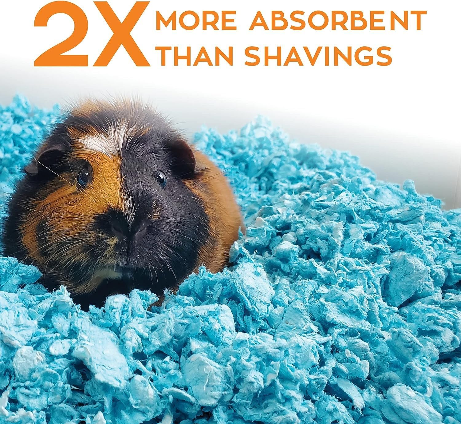 Carefresh 99% Dust-Free Blue Natural Paper Small Pet Bedding With Odor Control, 23 L