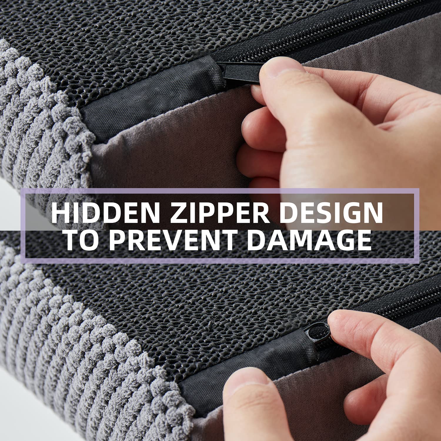 Chic Threads Dog Stairs For Small Dogs, 3-Step Dog Stairs For High Beds And Couch, Pet Steps For Small Dogs And Cats,Non-Slip St