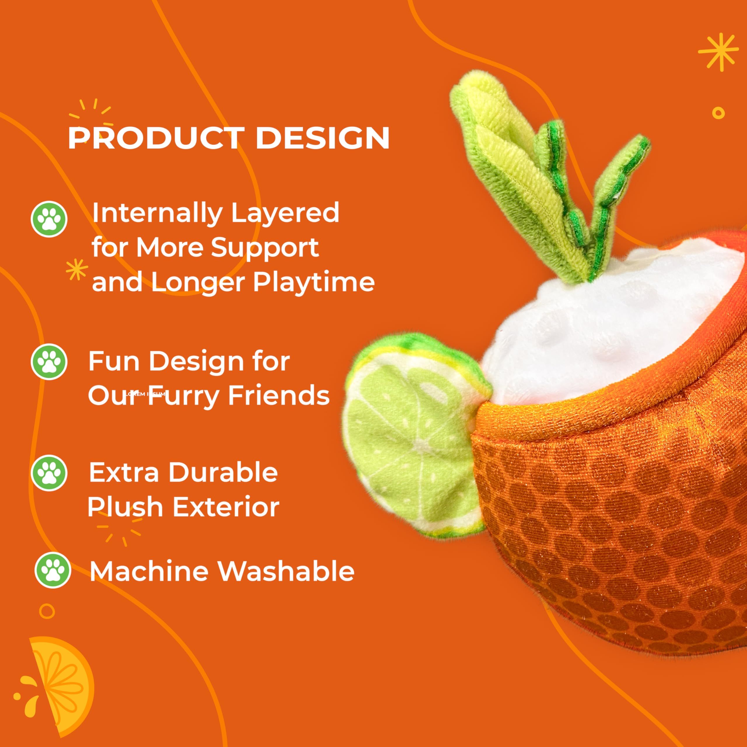 Bark Bros - Liquor Dog Toy - Plush Squeaky Funny Parody For Birthday - Cute Puppy Gifts For Small, Medium, Large Dogs (Moscow Dr