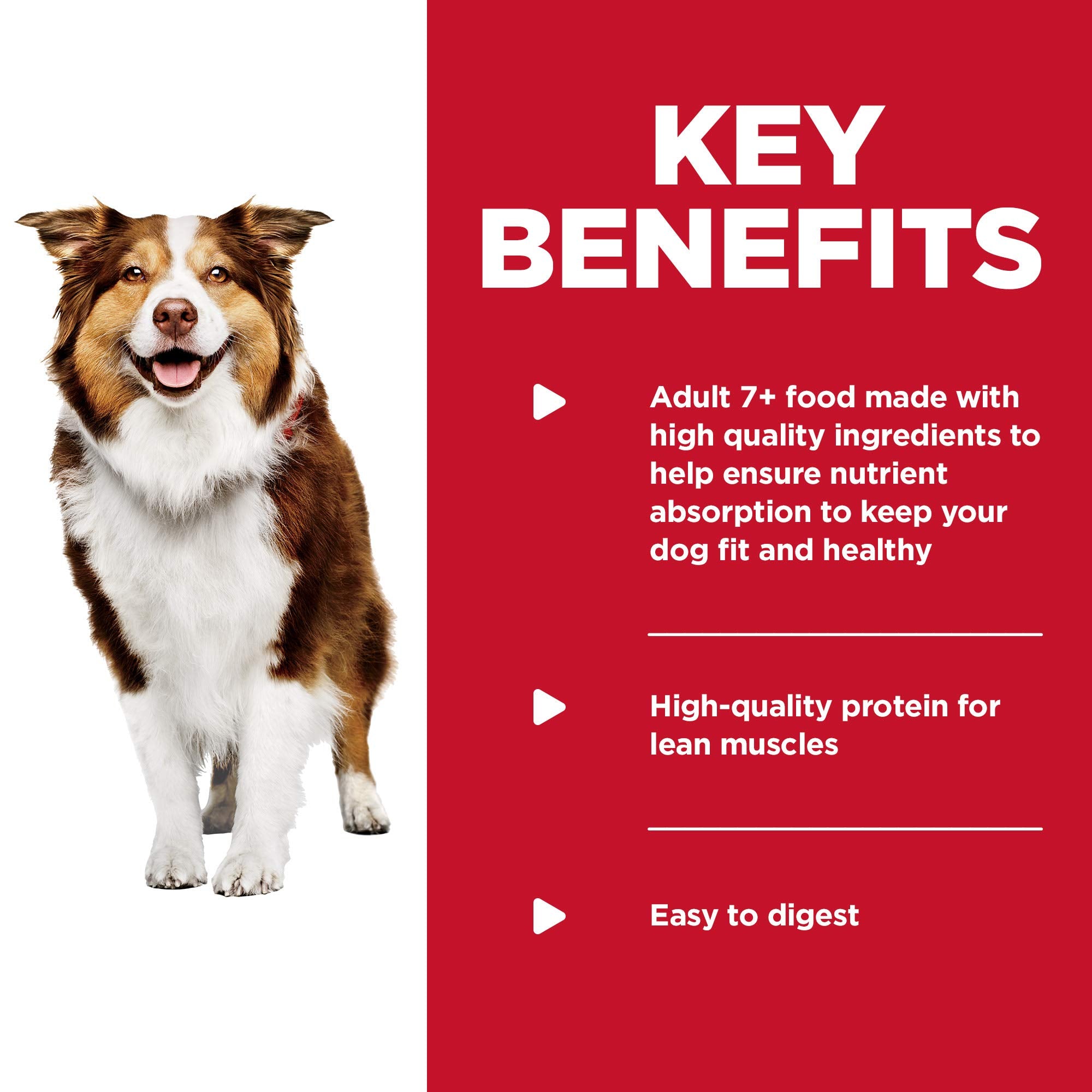 Hills Science Diet Adult 7+, Senior Adult 7+ Premium Nutrition, Wet Dog Food, Variety Pack: Chicken & Barley; Beef & Barley Loa