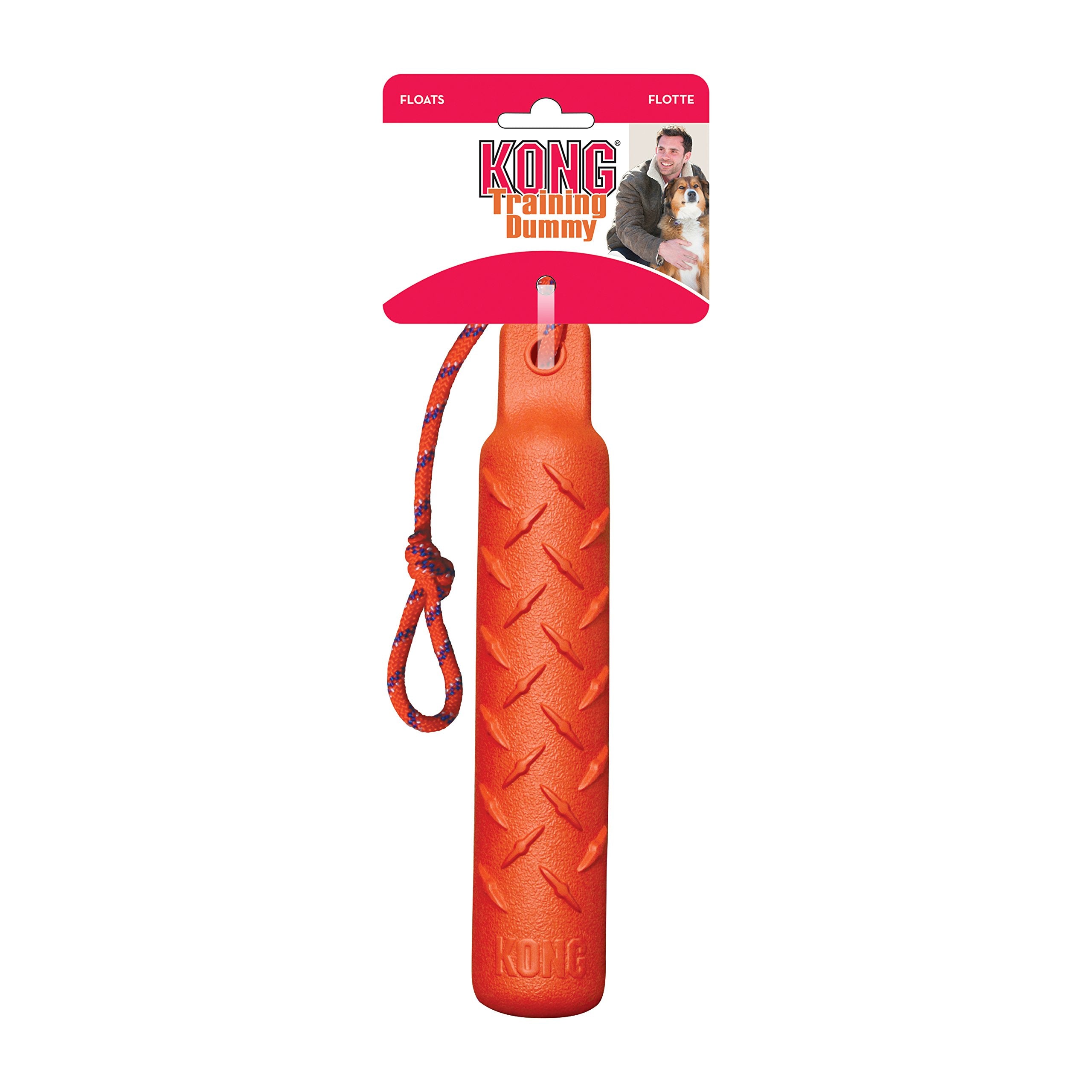Kong - Aqua And Training Dummy - Floating Fetch Toy For Water Play And Training - For Large Dogs