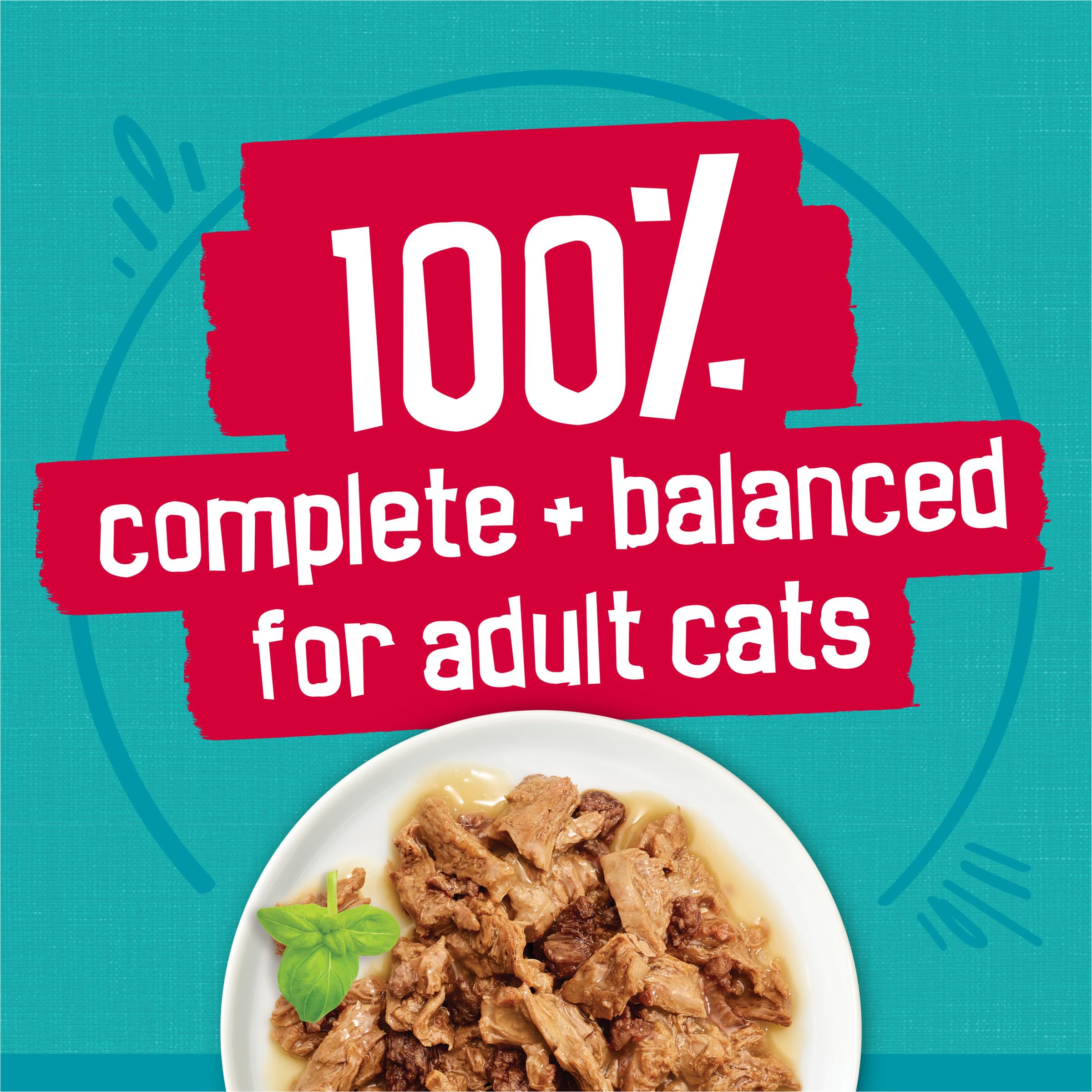 Purina Friskies Wet Cat Food Variety Pack, Tasty Treasures Prime Filets (With Ocean Fish and Tuna, With Chicken and With Turkey)