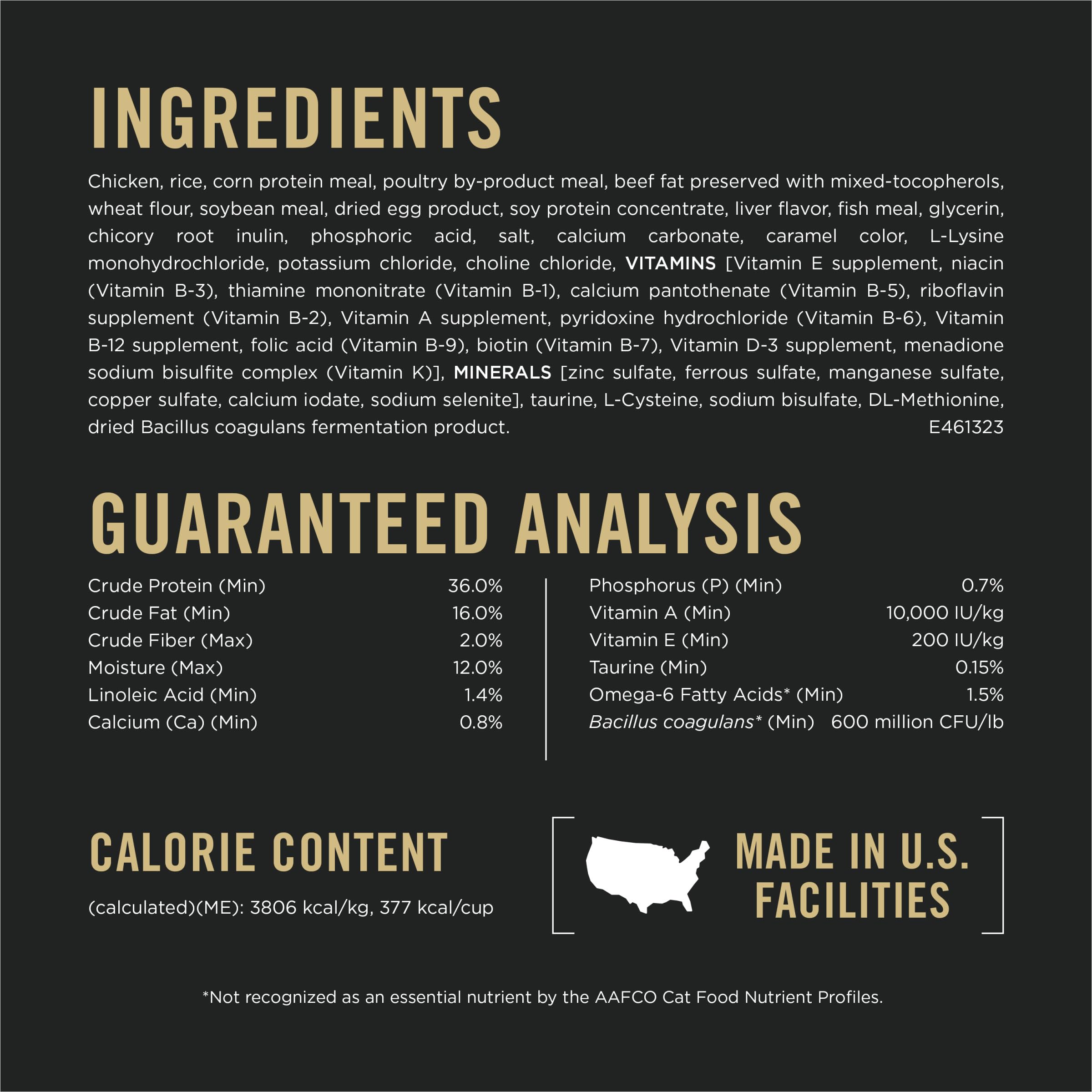 Purina Pro Plan Complete Essentials Shredded Blend Chicken and Rice Formula Adult High Protein Cat Food - 3.5 lb. Bag