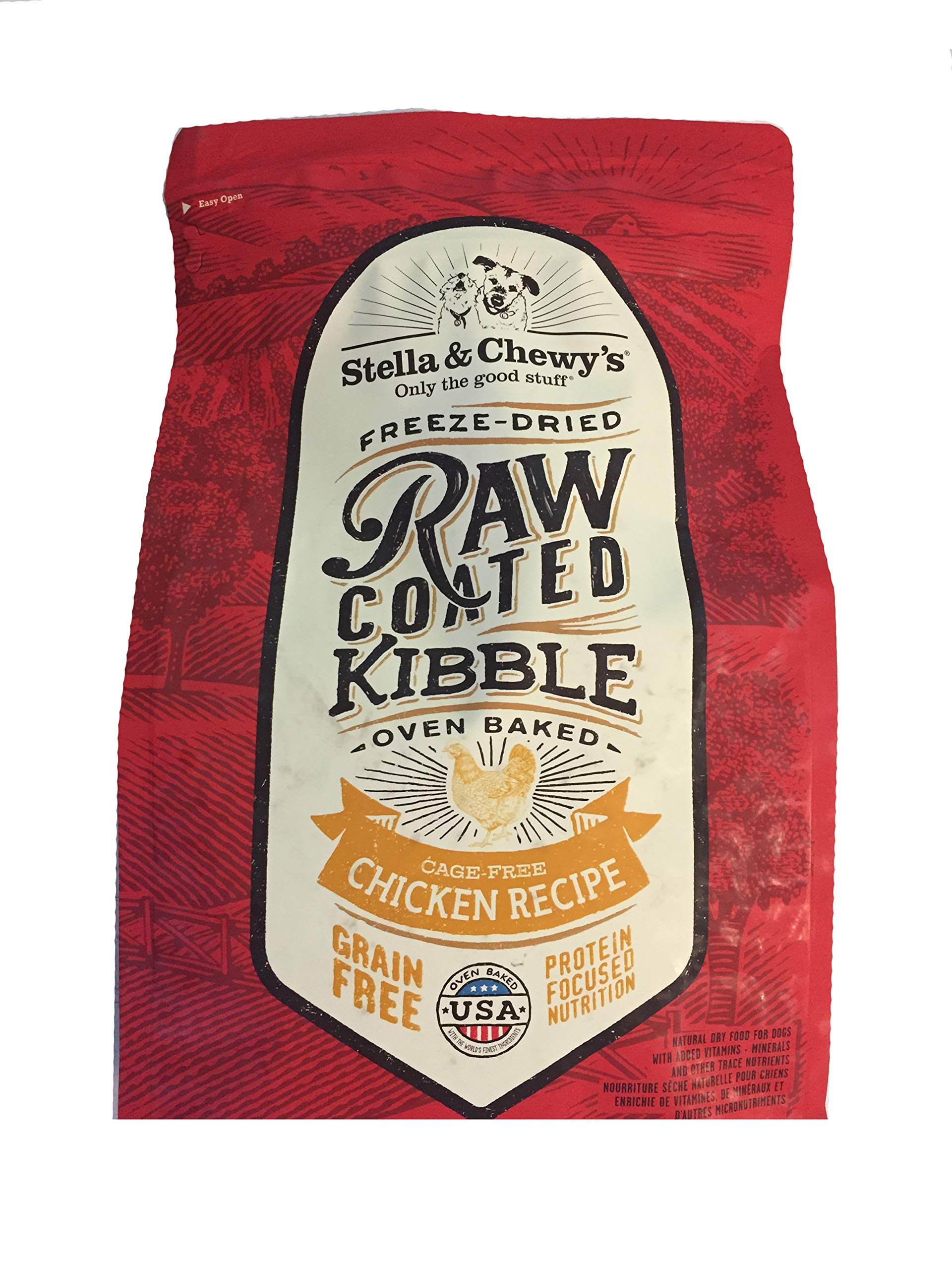 Stella & Chewys Raw Coated Chicken Recipe Dog Food 10lb