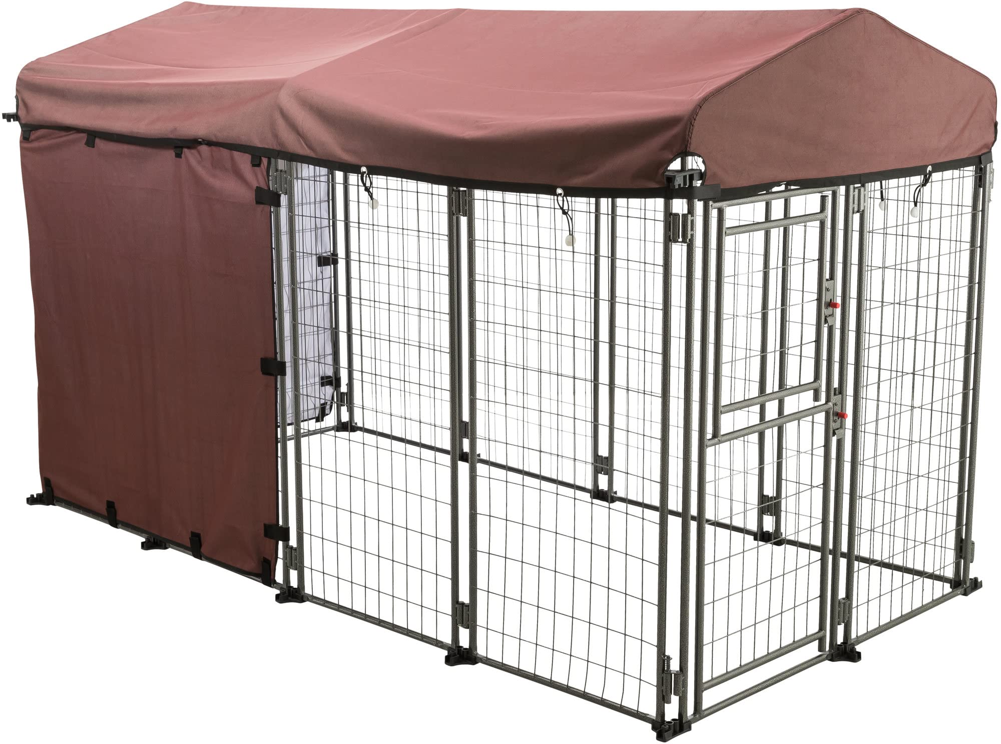 Trixie Dog Kennel Sunshade, All Weather Protection Side Panels, Fits 8X4X4.5-Ft Kennel, Xxl