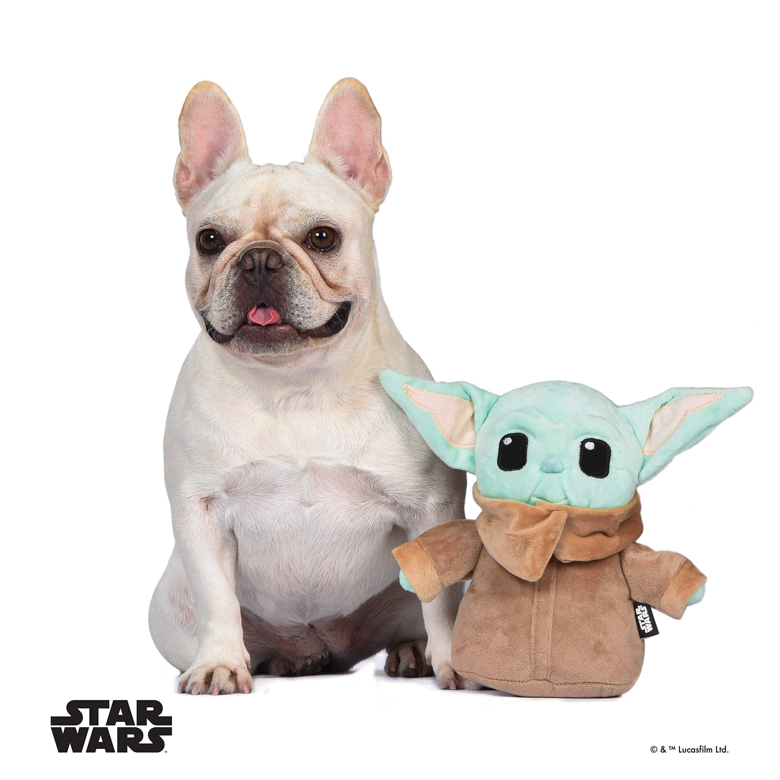 Star Wars For Pets Mandalorian The Child Plush Figure Dog Toy | 9 Inch Medium Dog Toy From The Mandalorian - Soft And Plush Dog