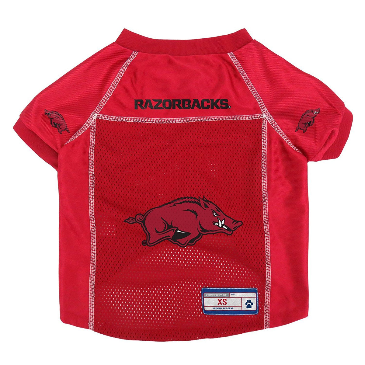 Littlearth Arkansas Razorbacks Ncaa Basic Pet Jersey