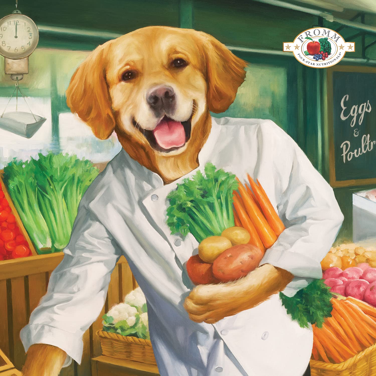 Fromm Four-Star Chicken with Carrots & Peas Grain-Free Dog Treats, 8oz (226g)
