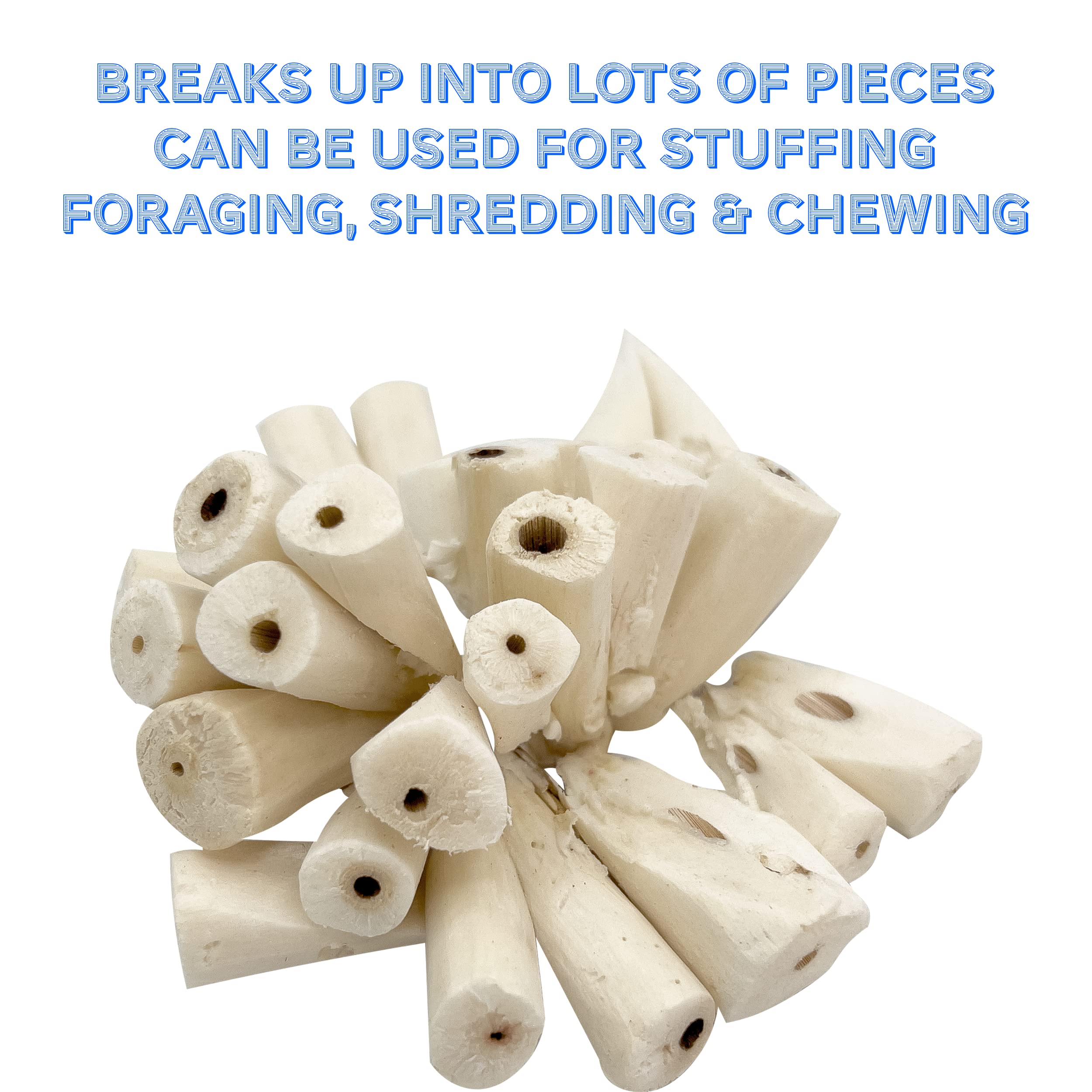 Mandarin Bird Toys 5101 Big Sola Bird Balls Pk3 By M&M - All Natural Air Dried Chewable Spheres, Lightweight Pithy Bird Safe Material, Great Fun For Beaks And Feet, Ideal For Medium Size Pet Birds