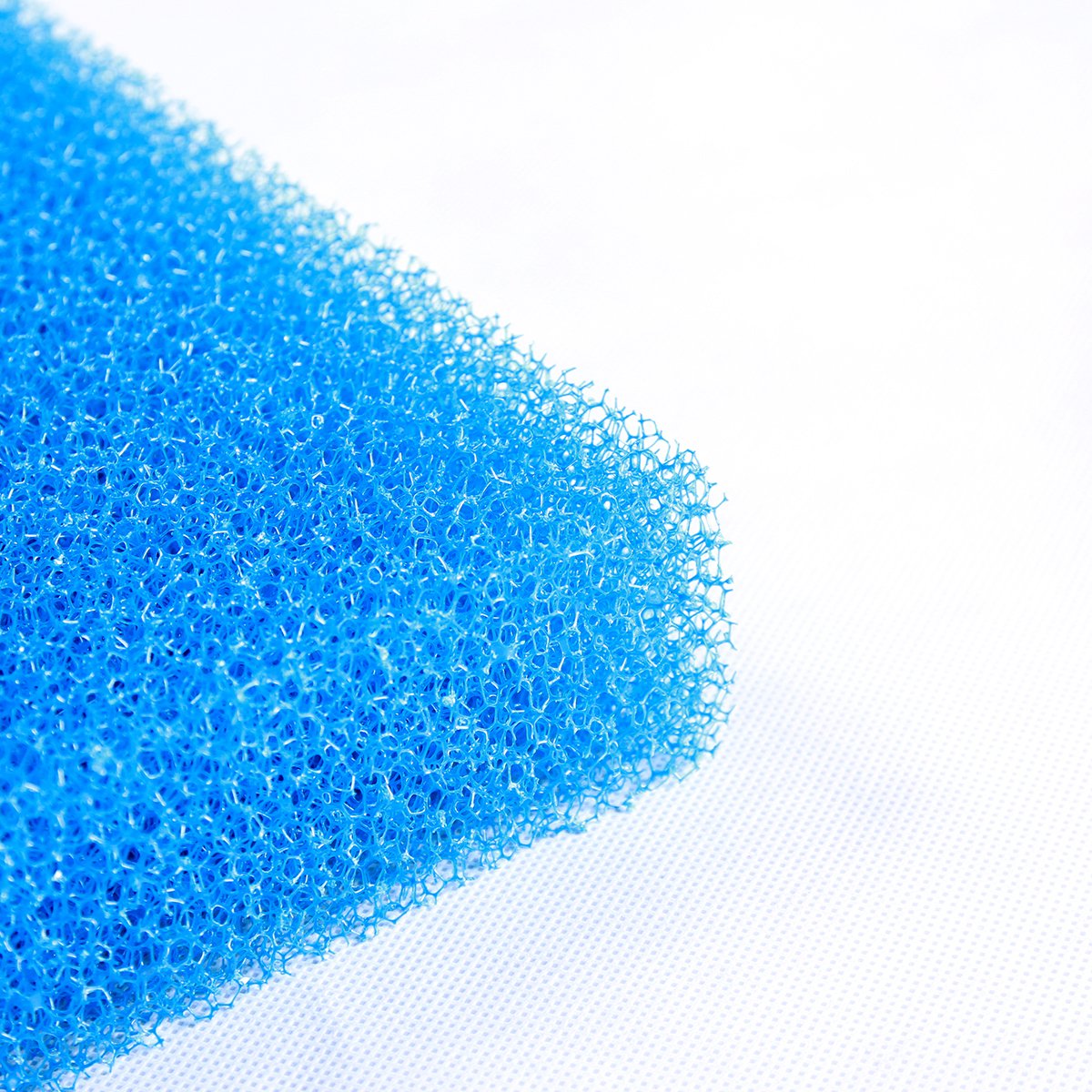 AQUANEAT Aquarium Filter Sponge Open Cell Foam Sheet Bio Sponge Filter Media Pad HMF Fish Tank Sump Divider (11  Lx 10.25  W x 2