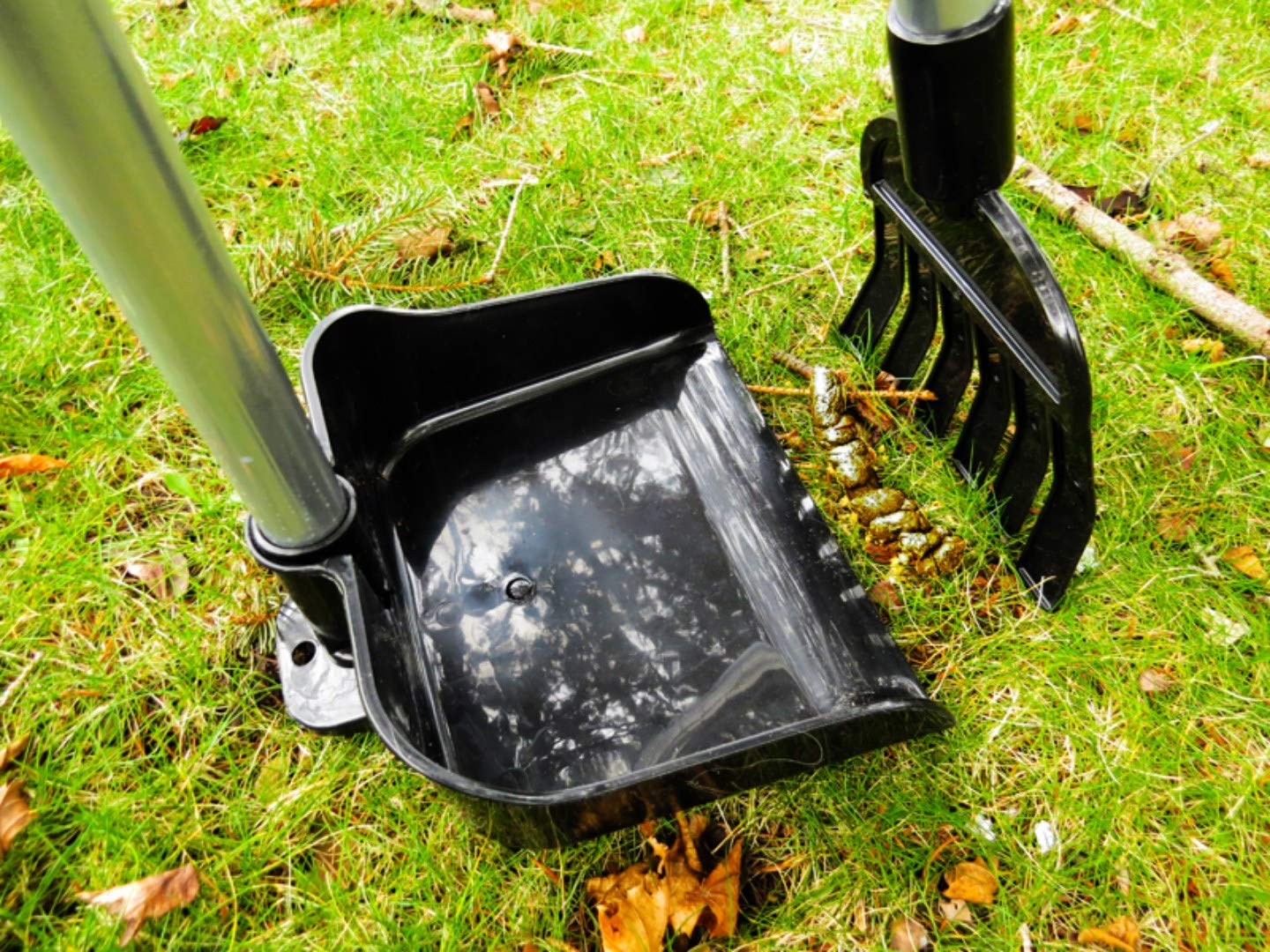 Scoochie Pet Products 377 Mcnultys Premium Pooper Scooper Set, Gray