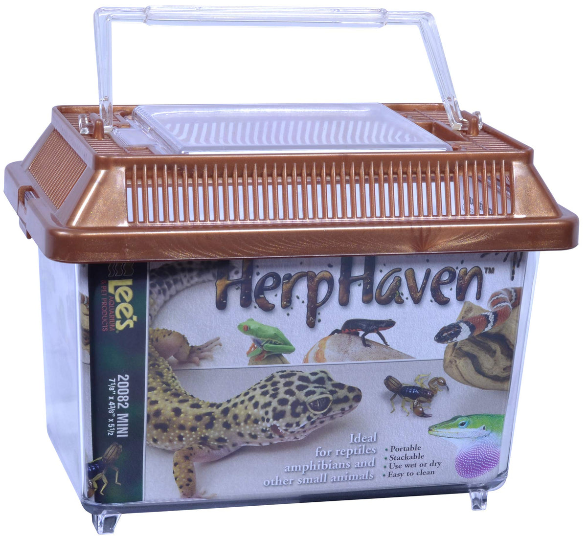 Lees Aquarium Herphaven Rectangle Reptile Carrier