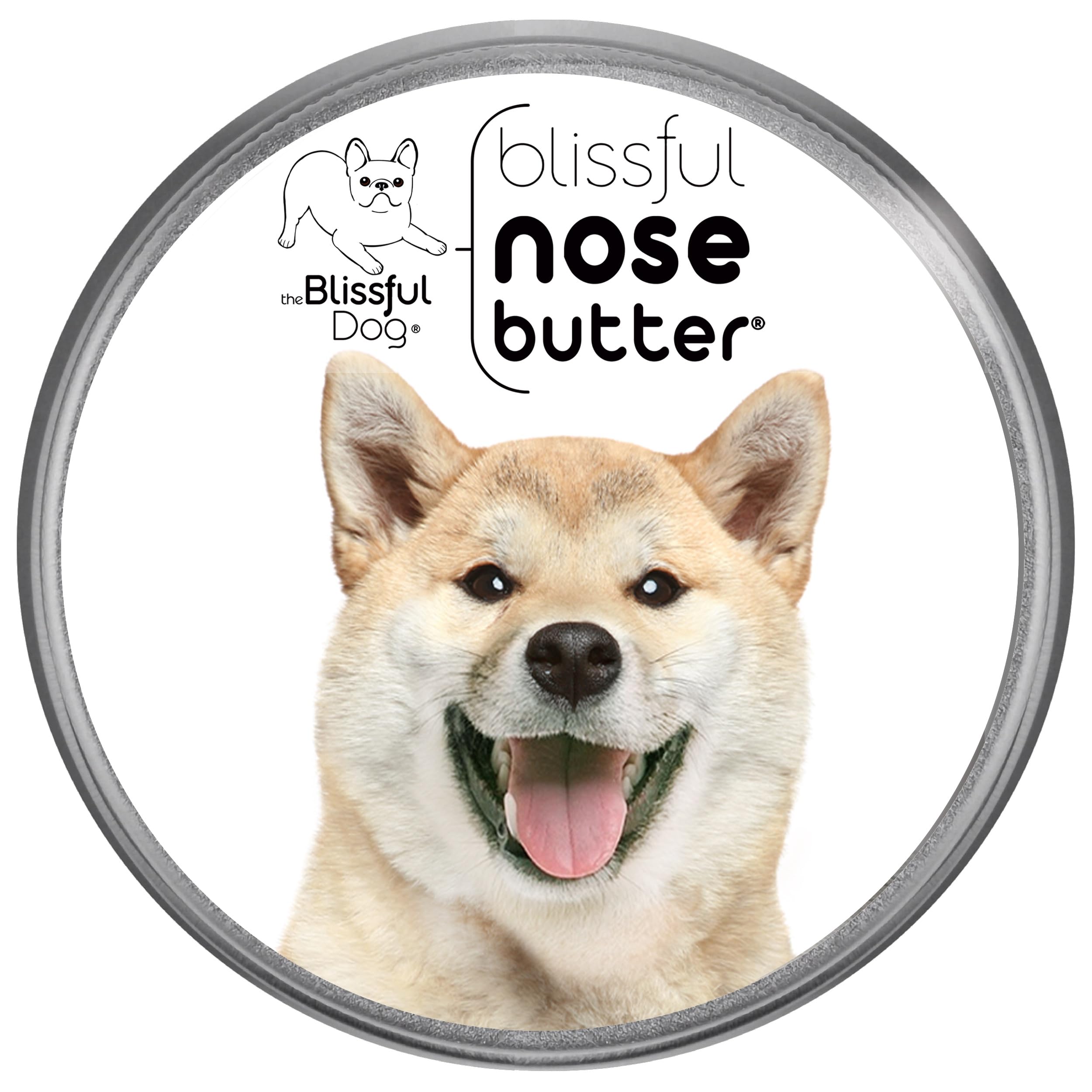 The Blissful Dog Shiba Inu Unscented Nose Butter - Dog Nose Butter, 8 Ounce