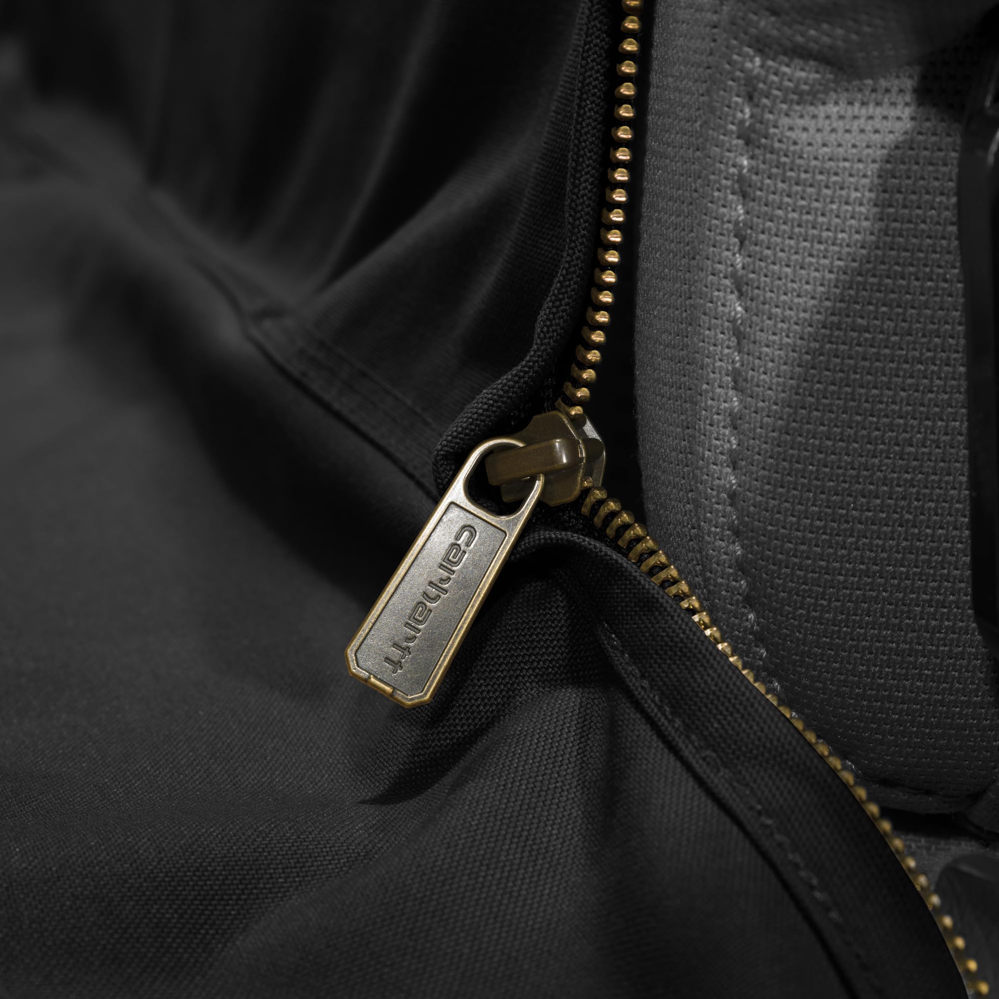 Carhartt Universal Fitted Nylon Duck Pet Hammock, Dog Back Seat Cover, Black