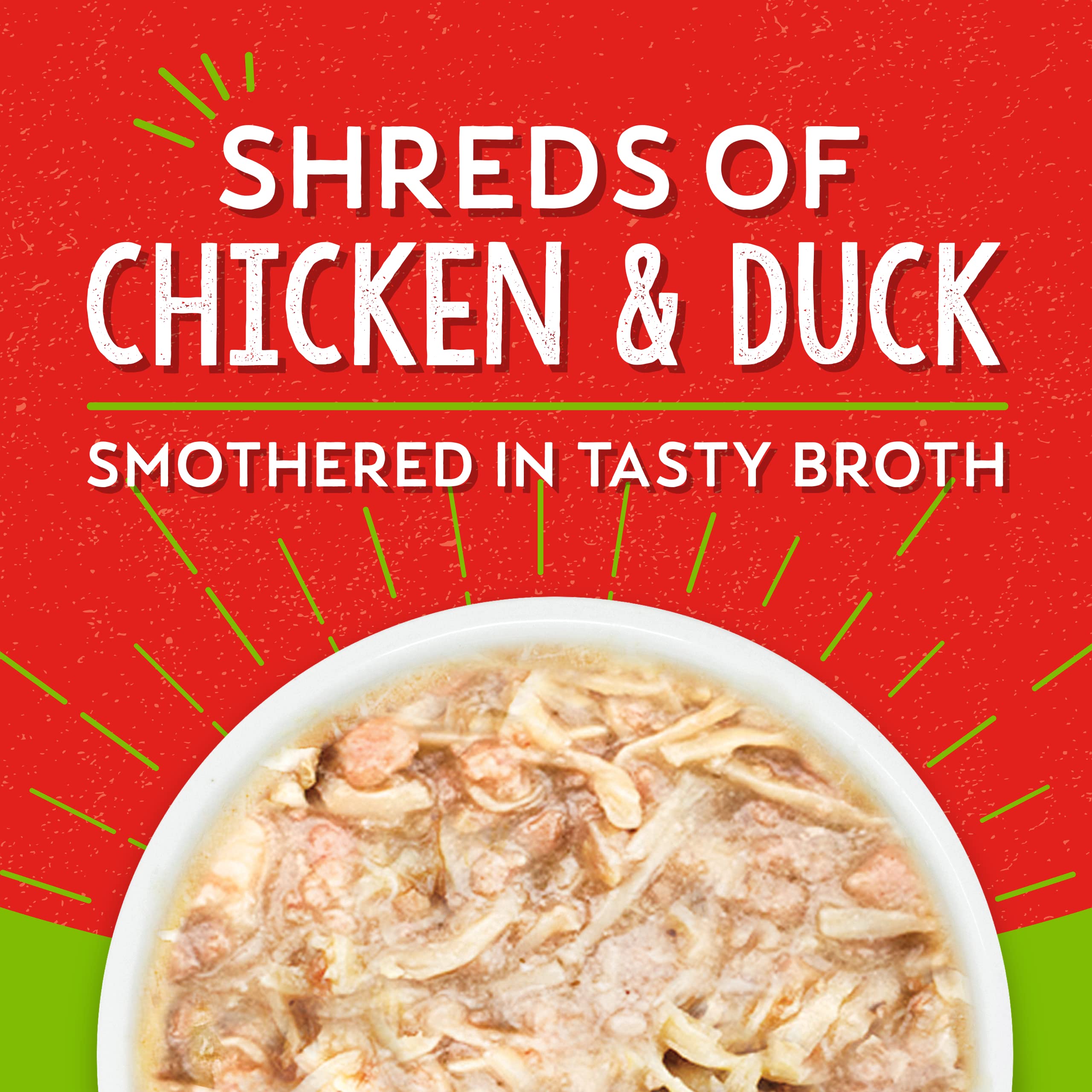 Stella & Chewys Lil Bites Savory Stews for Small Breeds Chicken & Duck Dinner in Broth, 2.7 Ounce (Pack of 12)