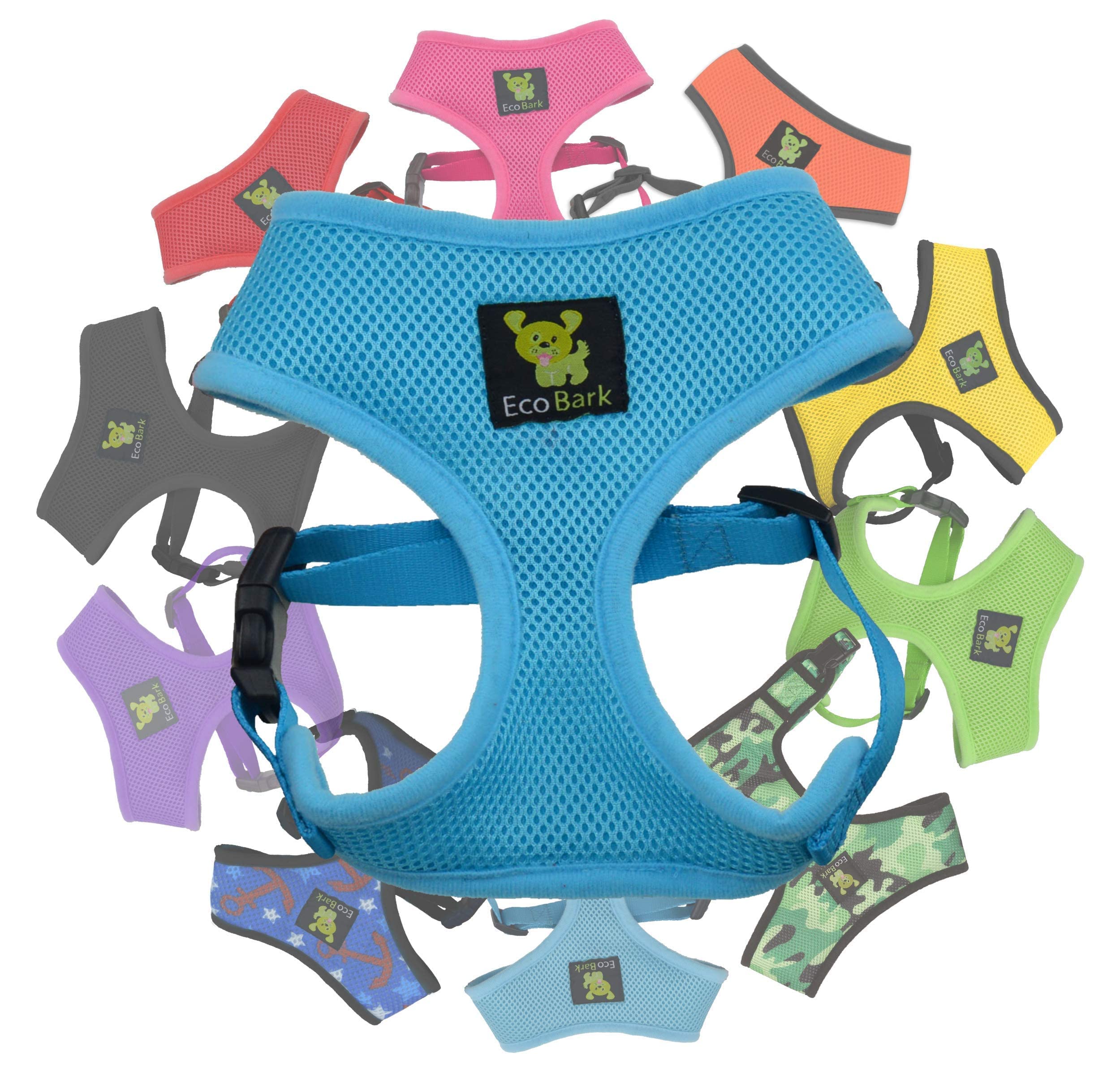 Classic Dog Harness Innovative Mesh No Pull No Choke Design Soft Double Padded Breathable Vest For Eco-Friendly Easy Control Wal
