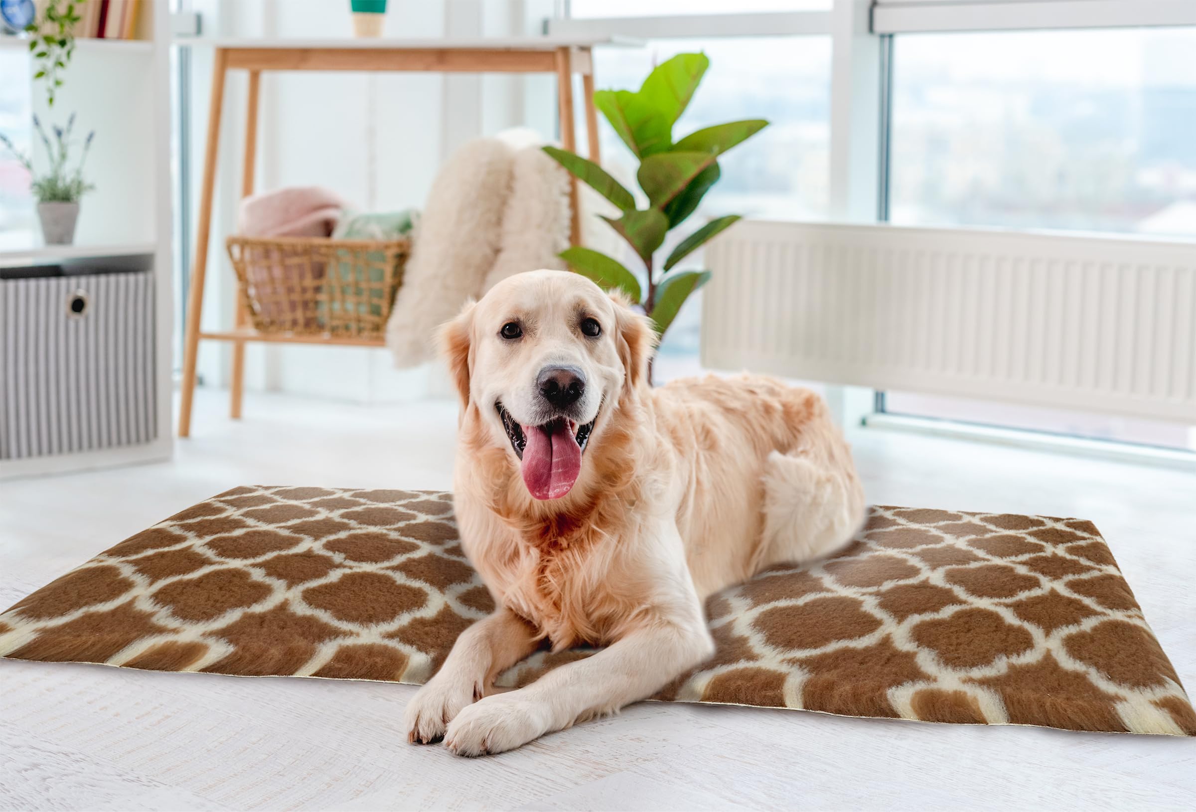 Van Ness Pets Vetbed Dog Bed, Crate Mat, Cat Pad, Non-Slip, Machine Washable, Self Warming, 39.5 x 29.5